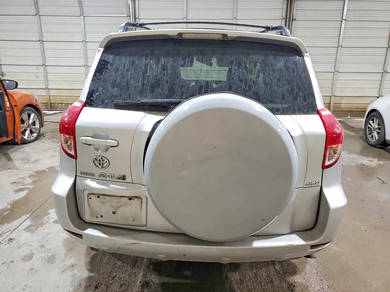 2007 Toyota Rav4 Sport Silver vin: JTMBD32V676029551