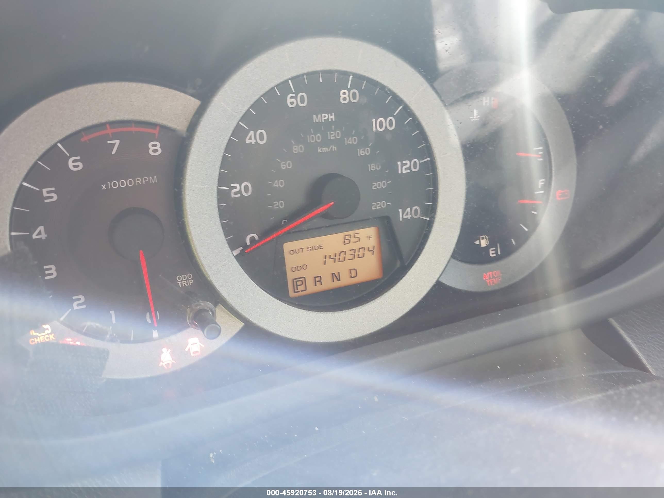 2008 Toyota Rav4 Sport Gray vin: JTMBD32V686076256