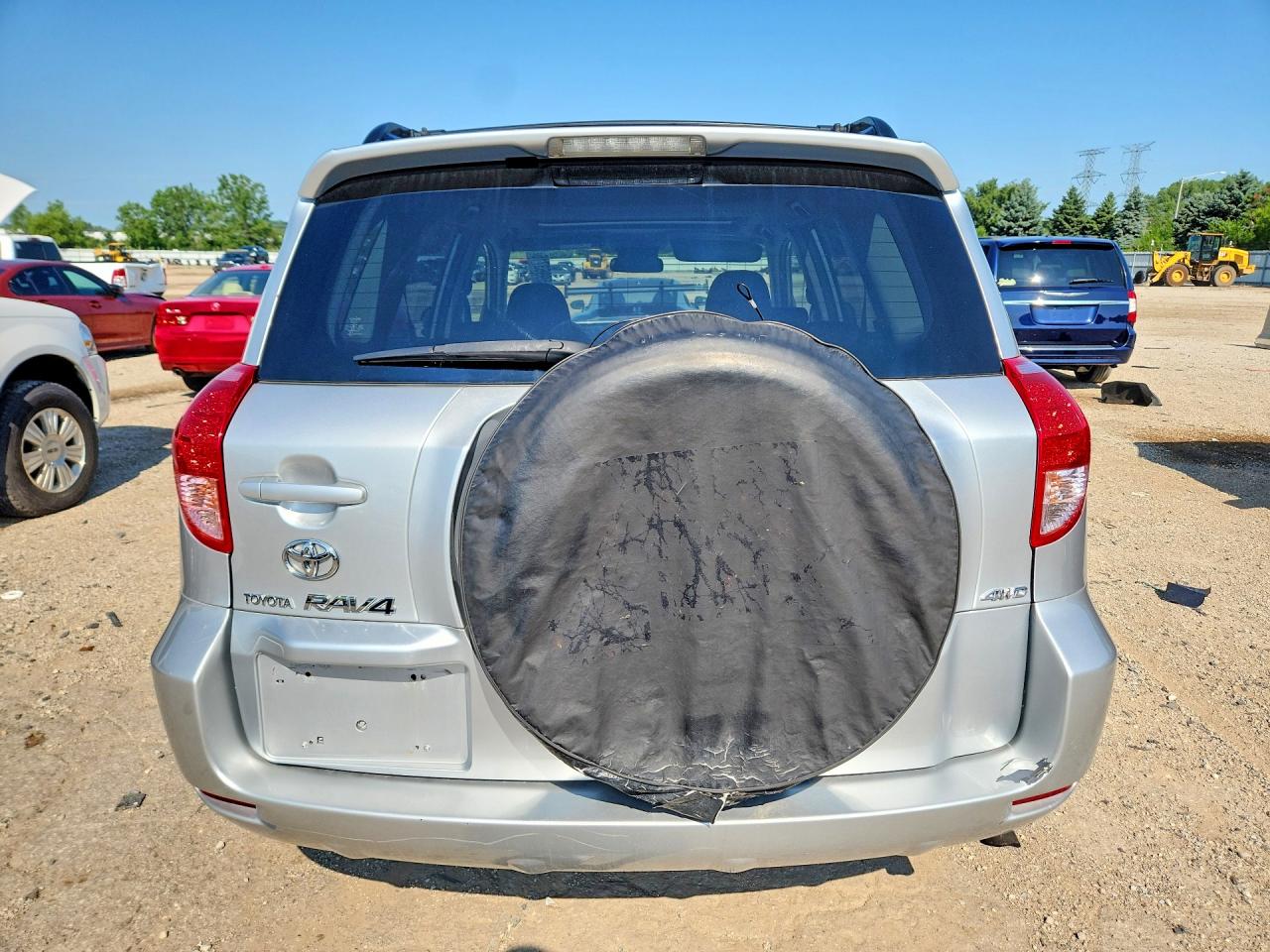 2006 Toyota Rav4 Sport Silver vin: JTMBD32V766016483