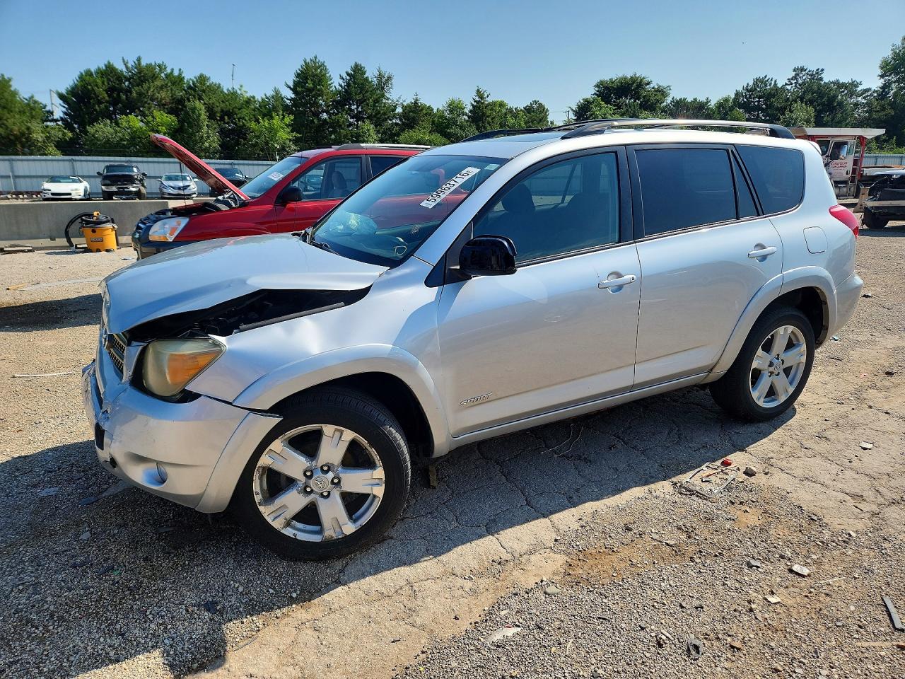 2006 Toyota Rav4 Sport Silver vin: JTMBD32V766016483