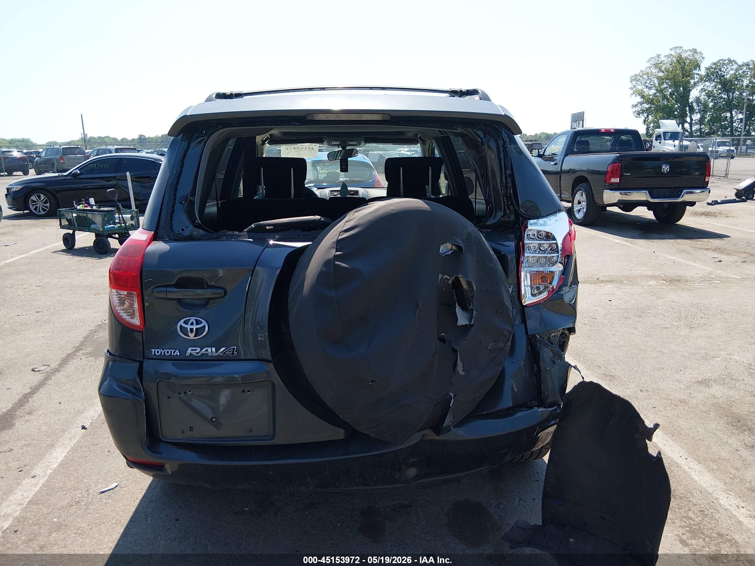 2008 Toyota Rav4 Sport Gray vin: JTMBD32V786068294
