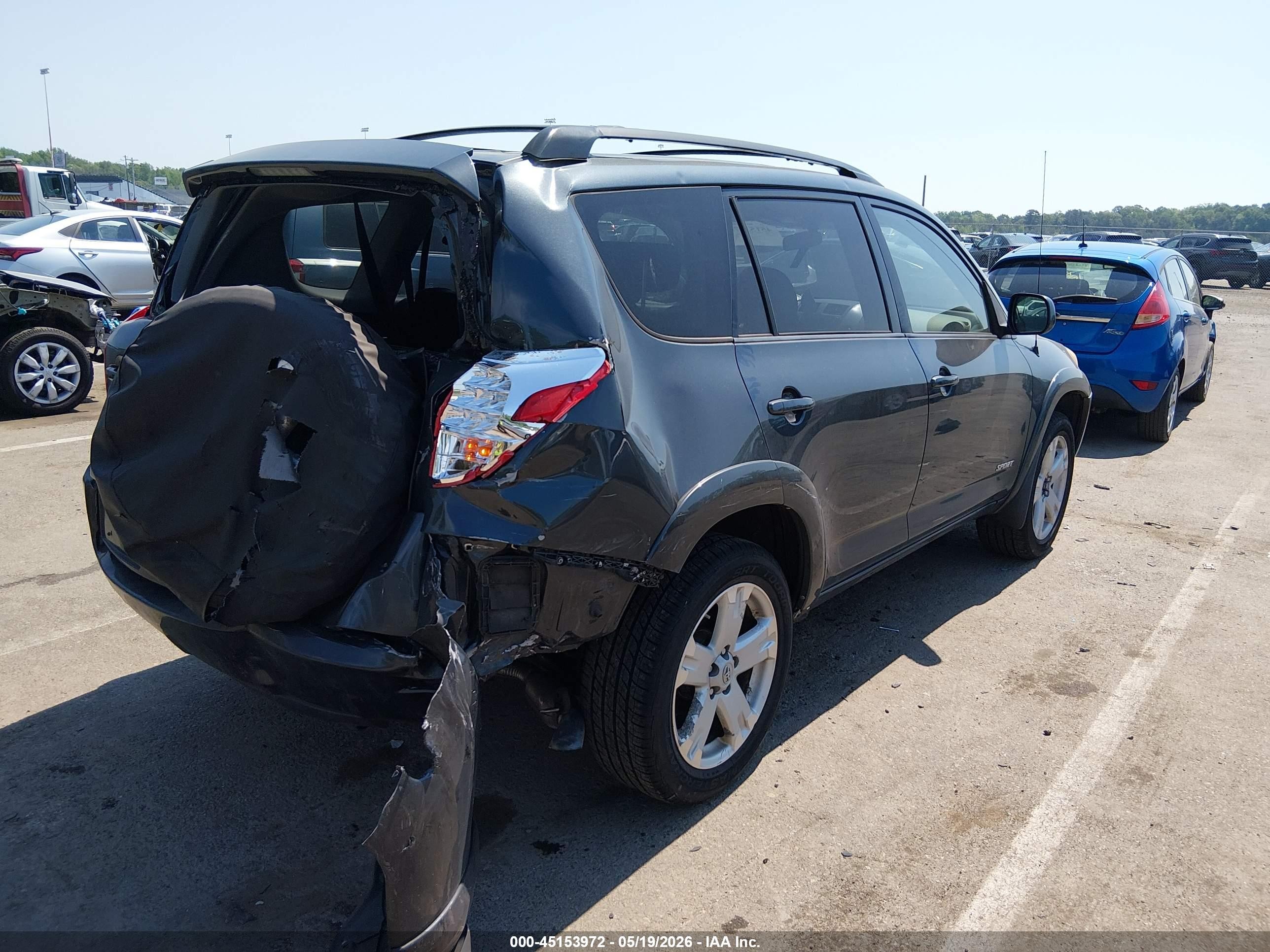 2008 Toyota Rav4 Sport Gray vin: JTMBD32V786068294