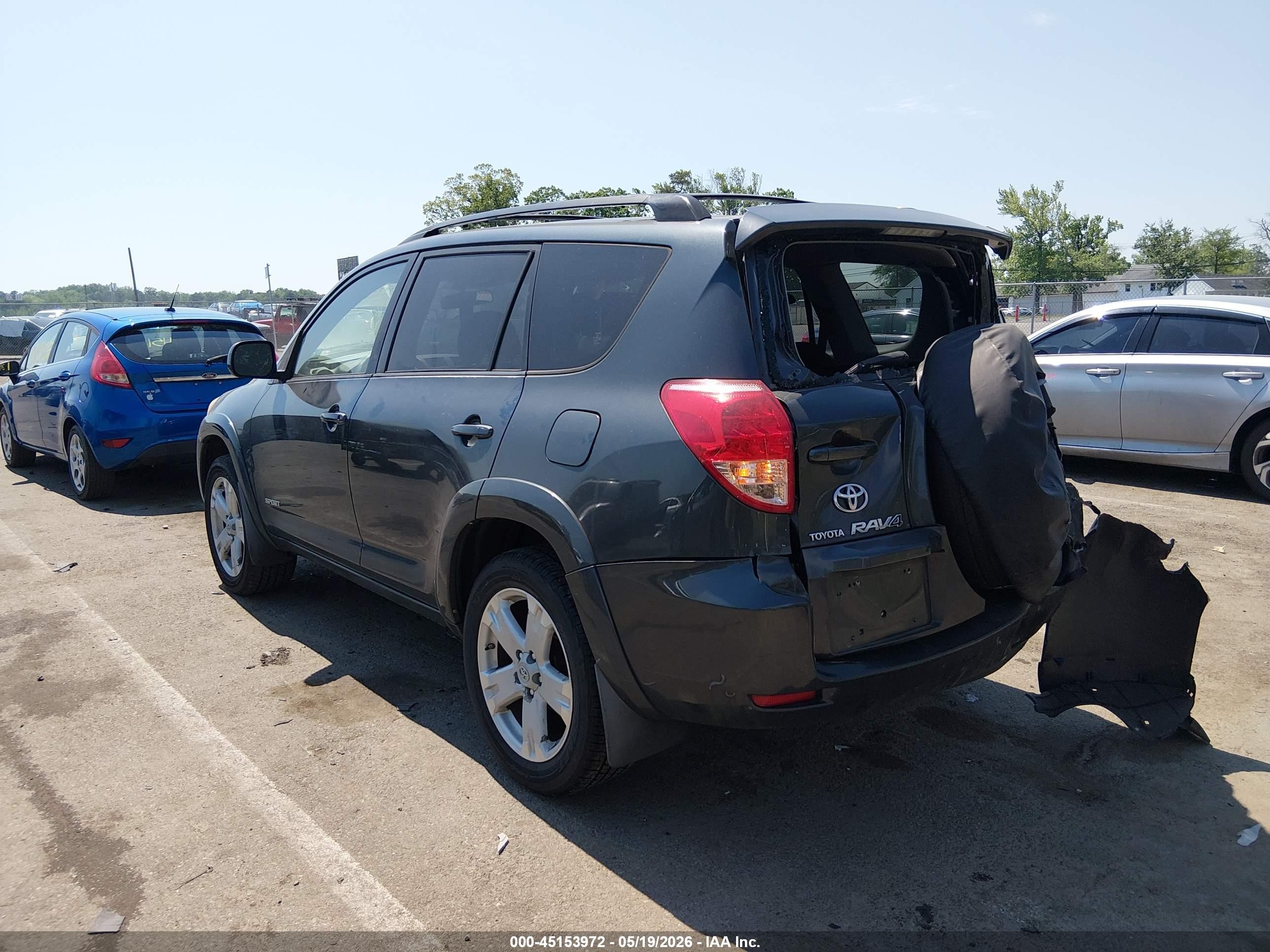 2008 Toyota Rav4 Sport Gray vin: JTMBD32V786068294