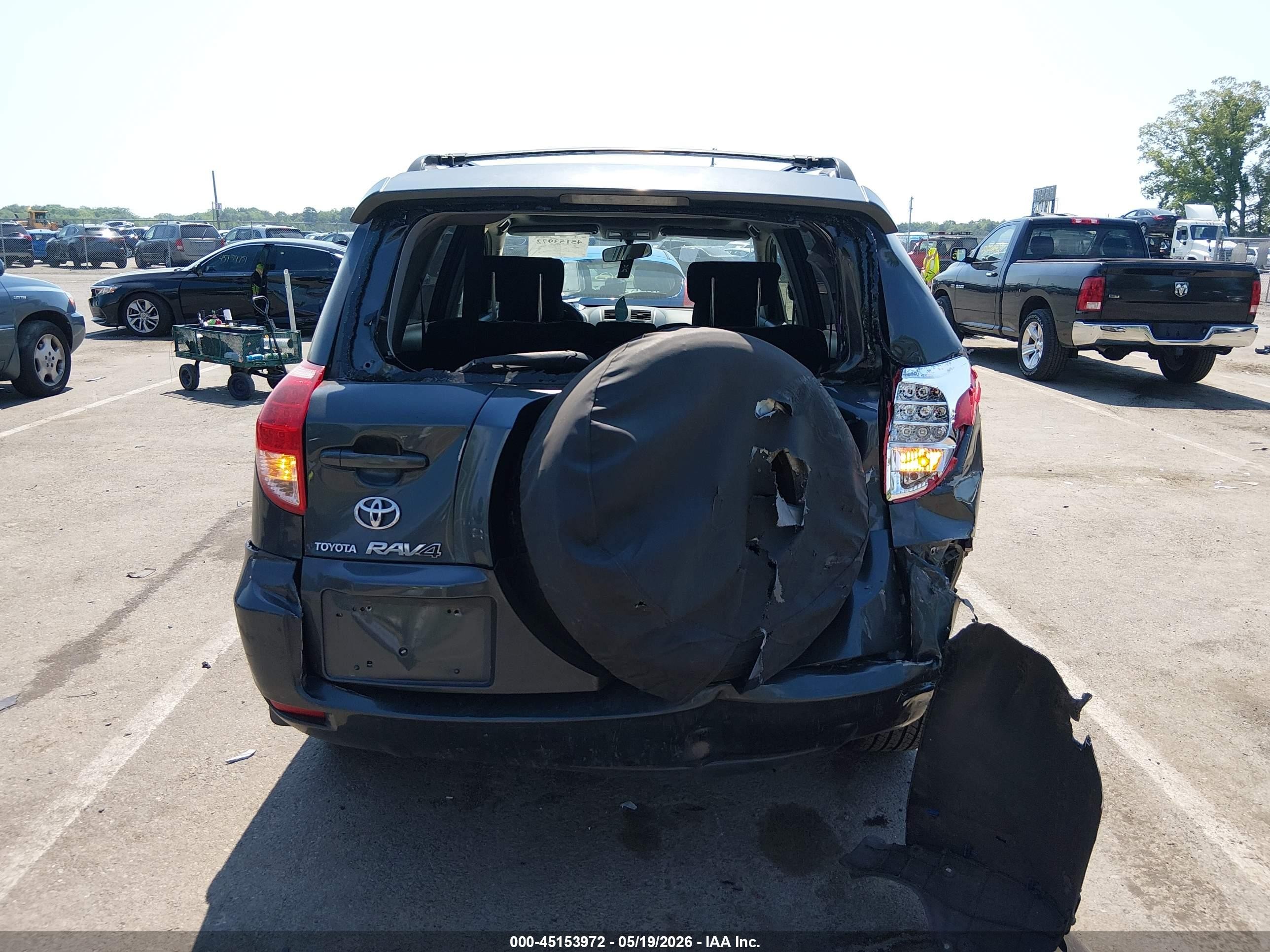2008 Toyota Rav4 Sport Gray vin: JTMBD32V786068294