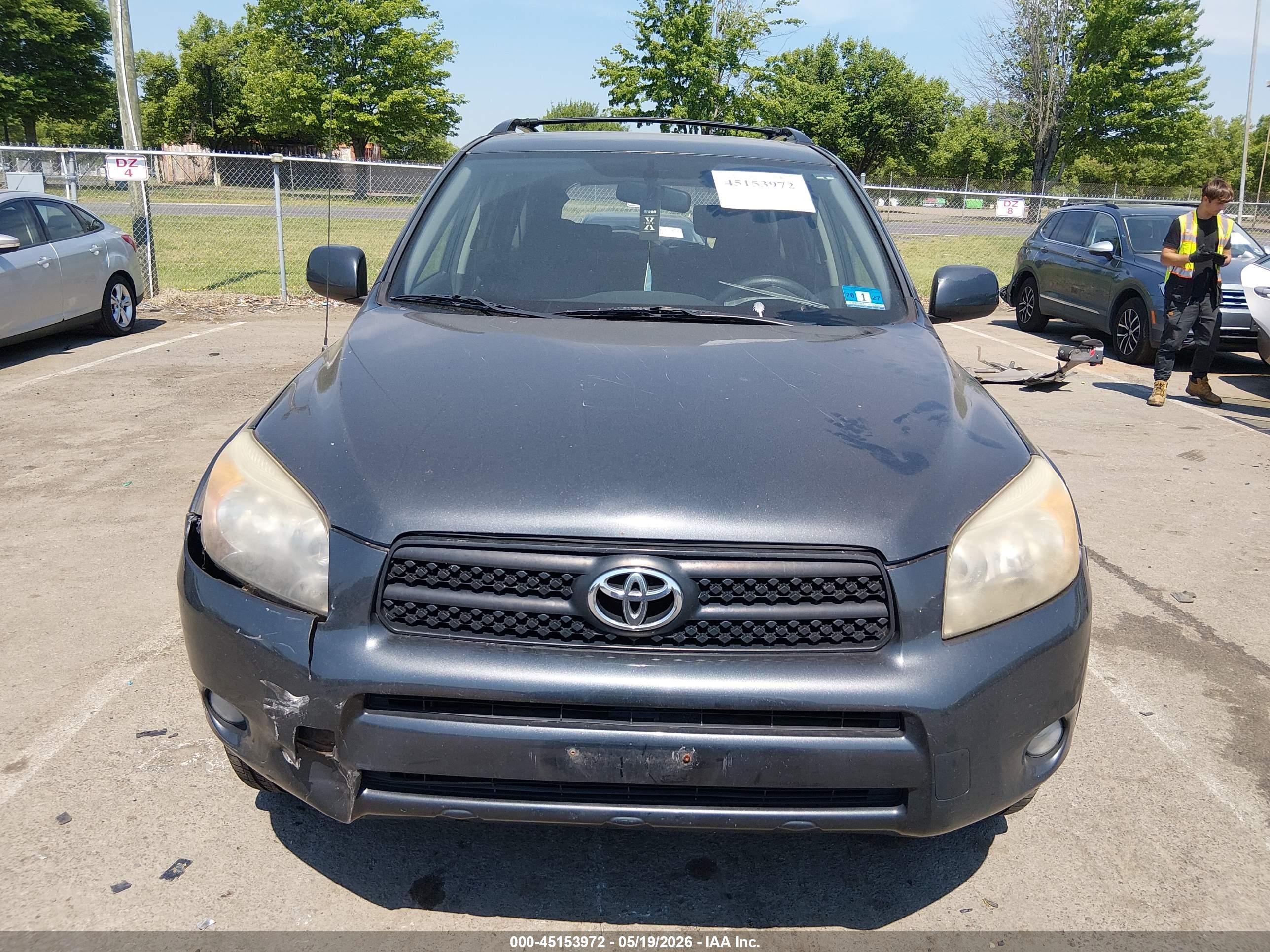 2008 Toyota Rav4 Sport Gray vin: JTMBD32V786068294
