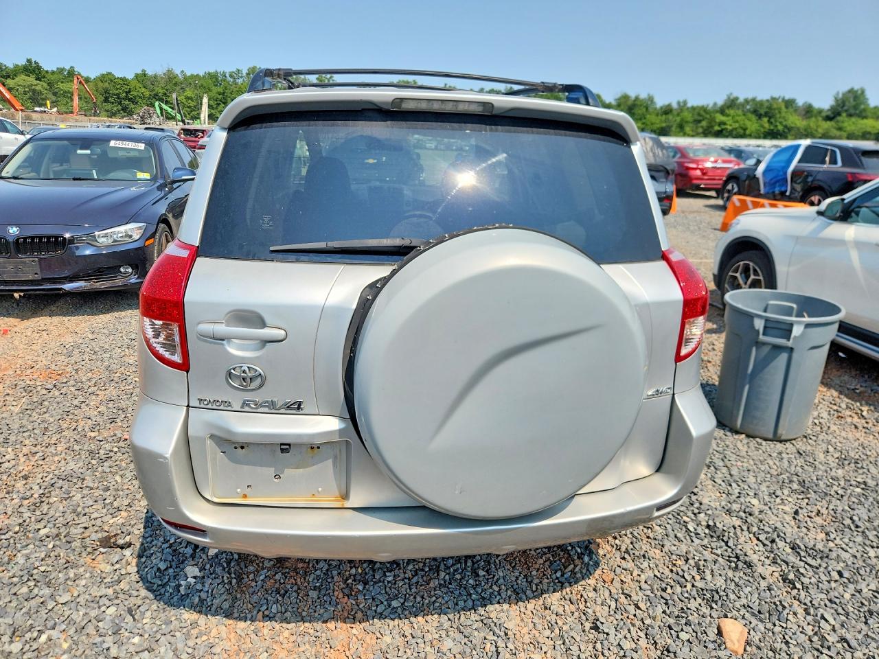 2007 Toyota Rav4 Sport Silver vin: JTMBD32V875096710