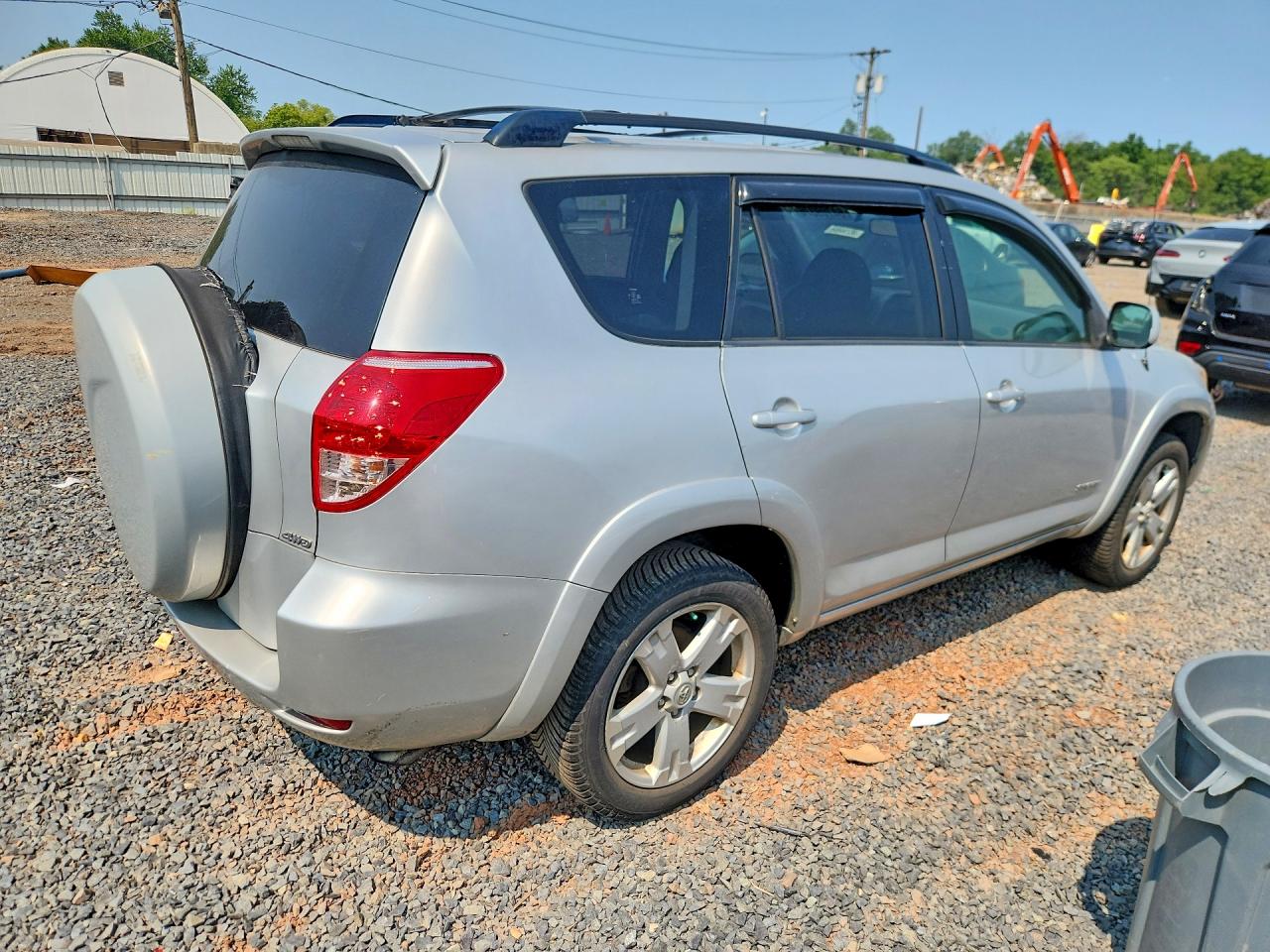 2007 Toyota Rav4 Sport Silver vin: JTMBD32V875096710