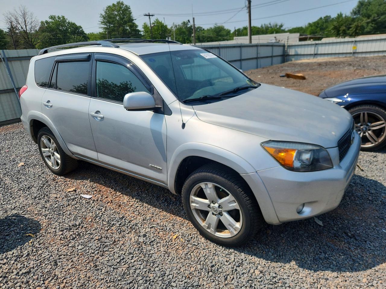 2007 Toyota Rav4 Sport Silver vin: JTMBD32V875096710