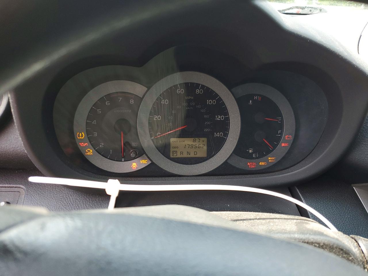 2007 Toyota Rav4 Sport Silver vin: JTMBD32V875096710