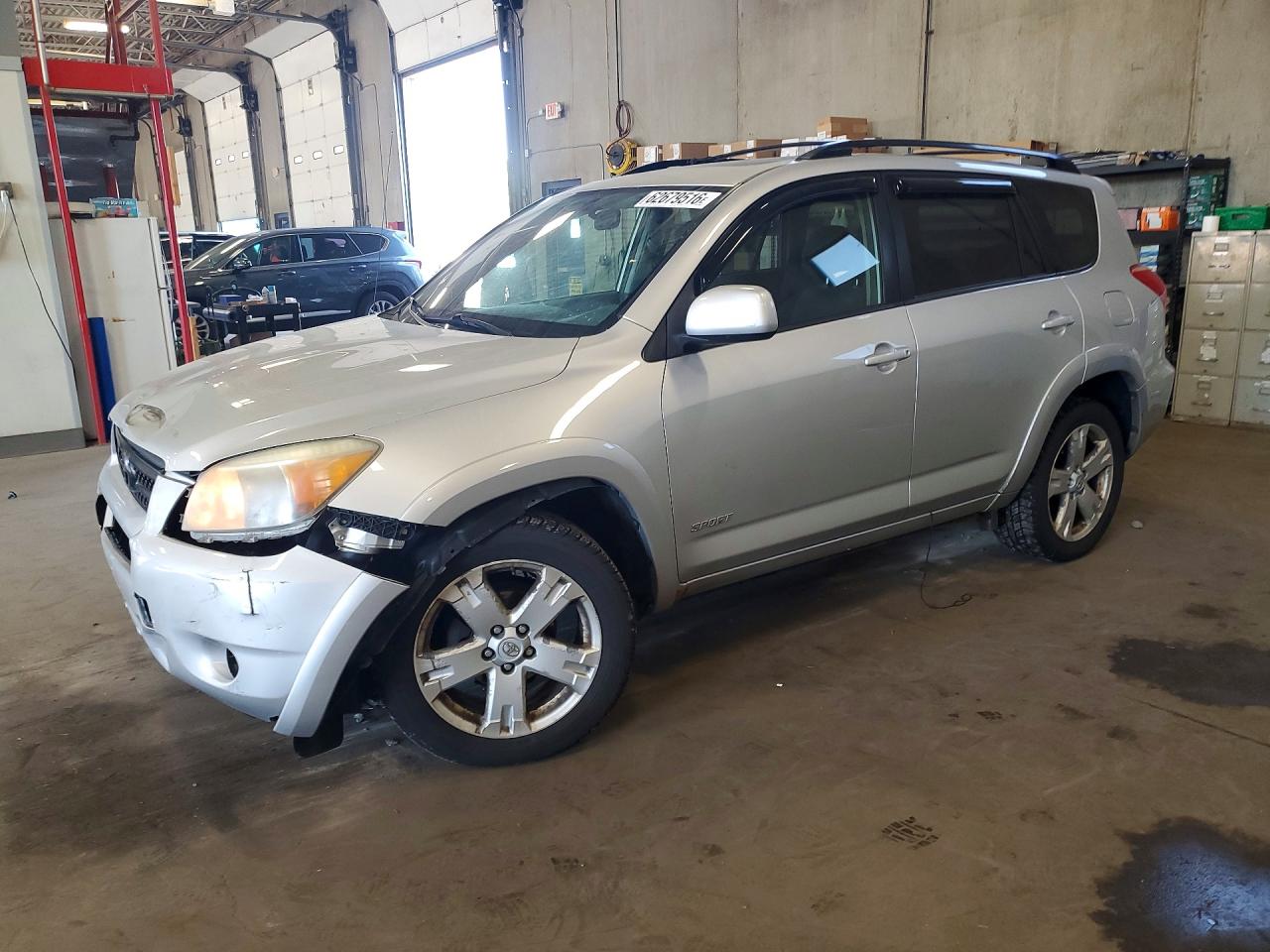 2007 Toyota Rav4 Sport Silver vin: JTMBD32V875117166