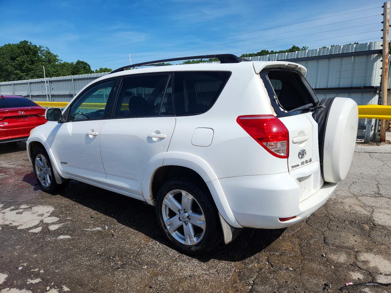 2008 Toyota Rav4 Sport Белый vin: JTMBD32V886077831