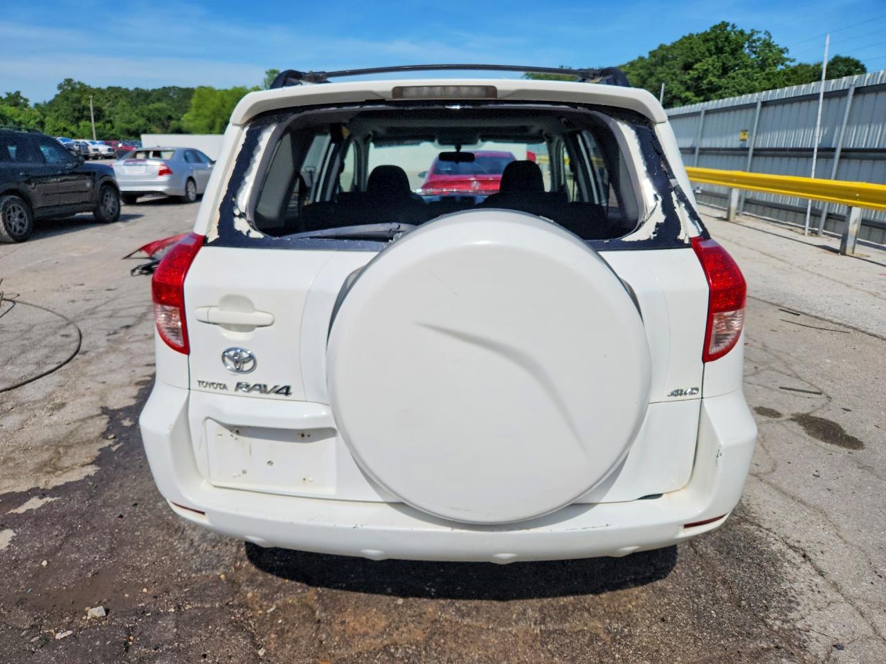 2008 Toyota Rav4 Sport Белый vin: JTMBD32V886077831