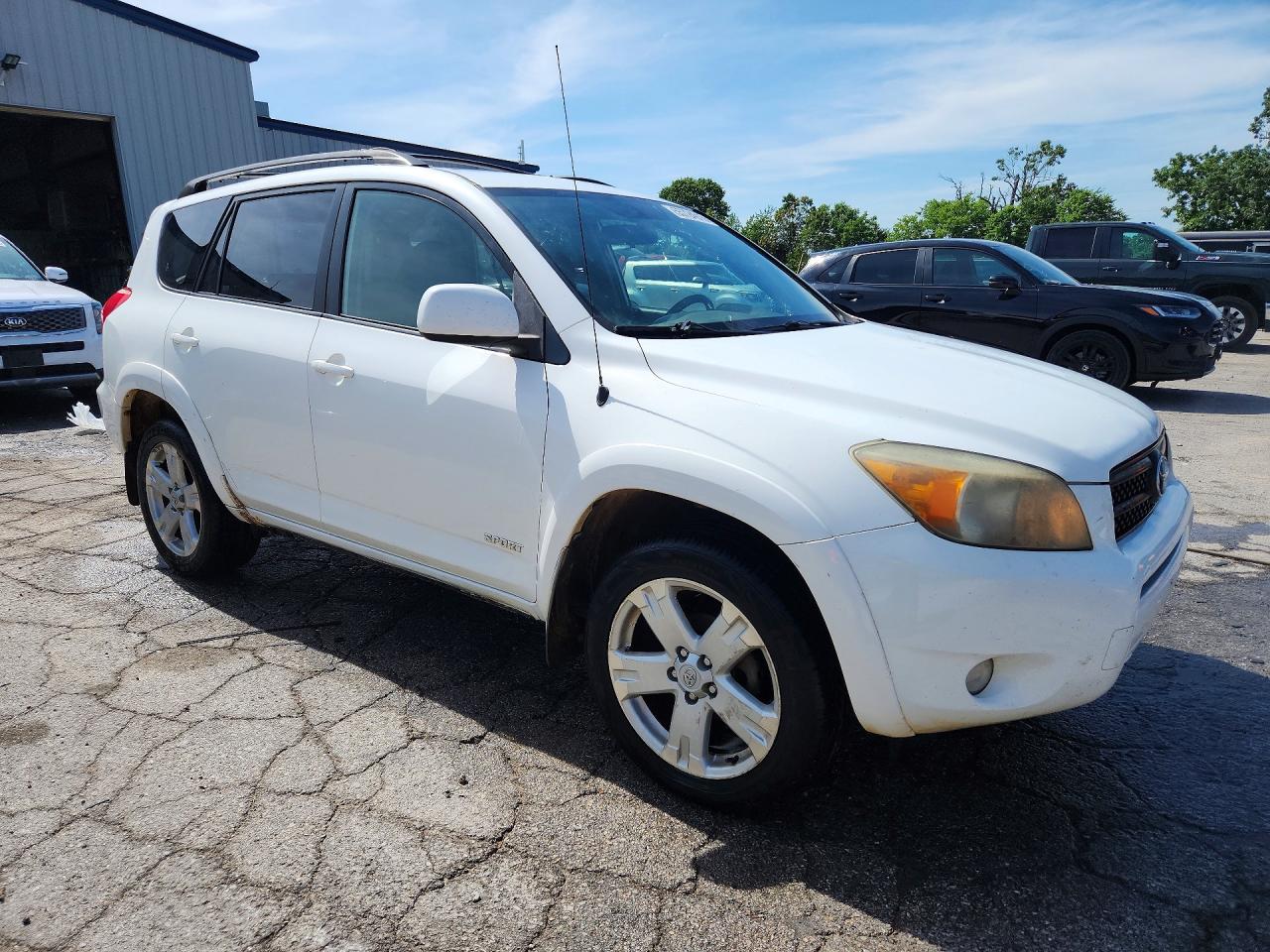 2008 Toyota Rav4 Sport Белый vin: JTMBD32V886077831
