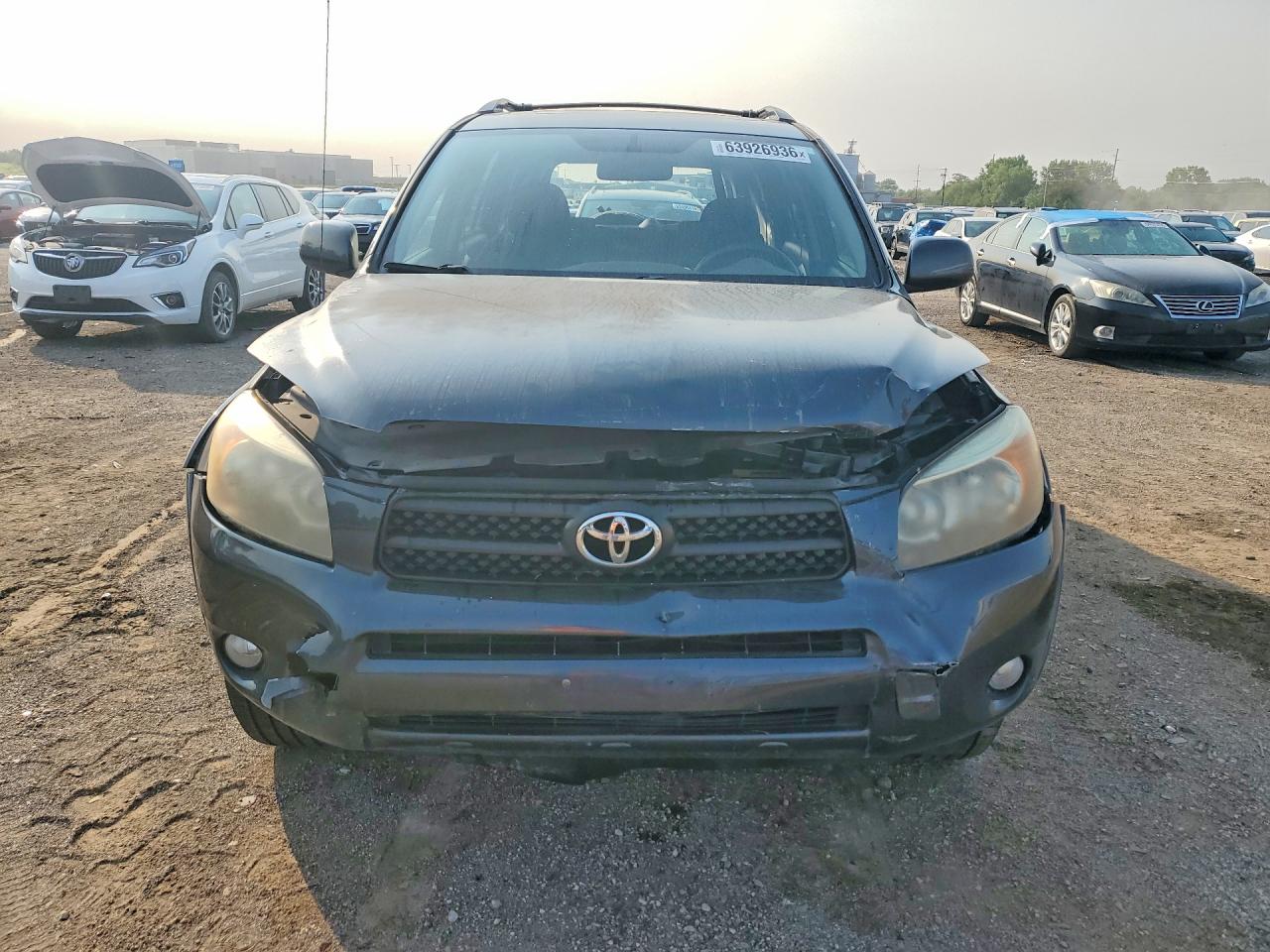 2007 Toyota Rav4 Sport Gray vin: JTMBD32V975104006