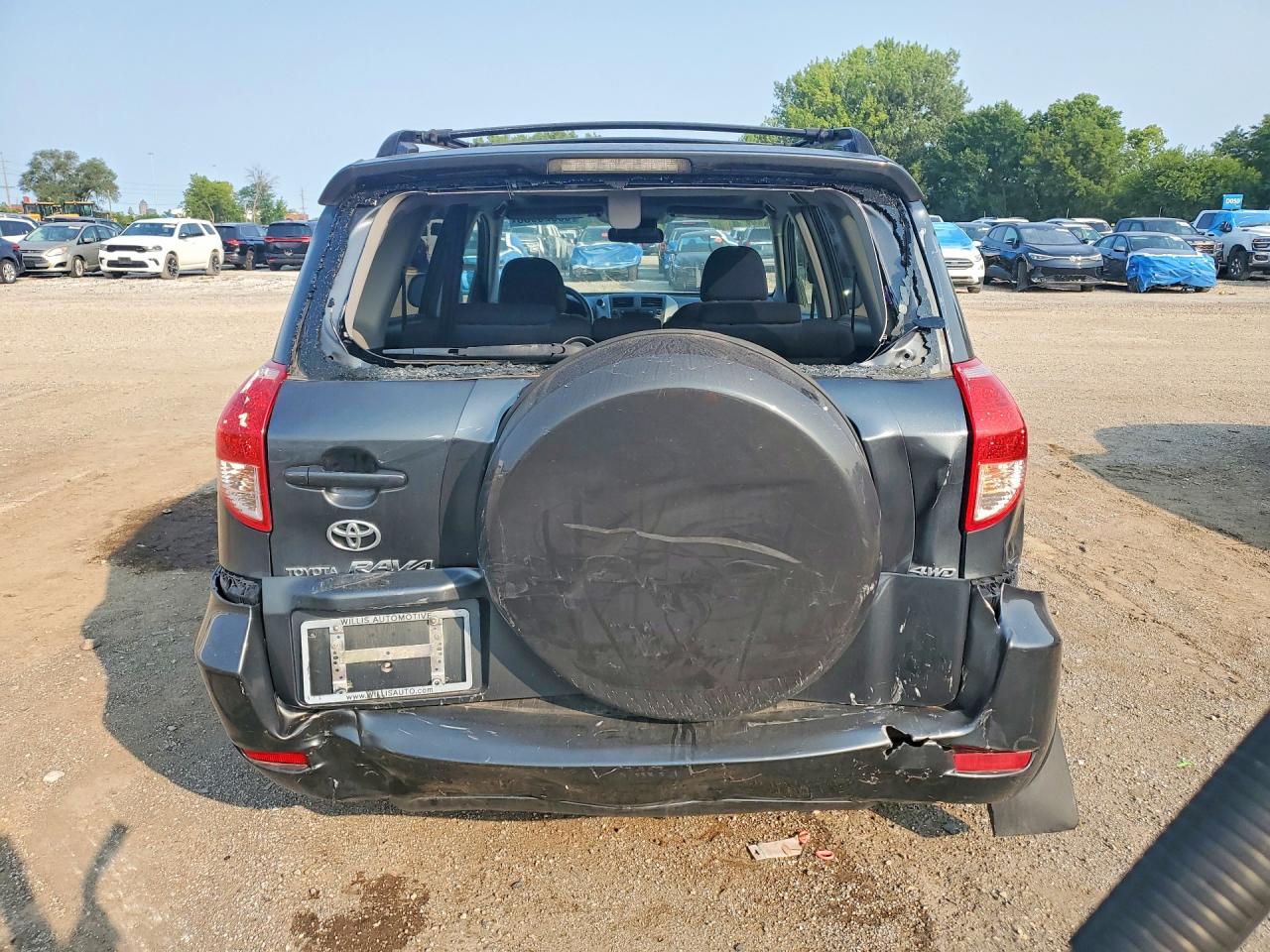 2007 Toyota Rav4 Sport Gray vin: JTMBD32V975104006