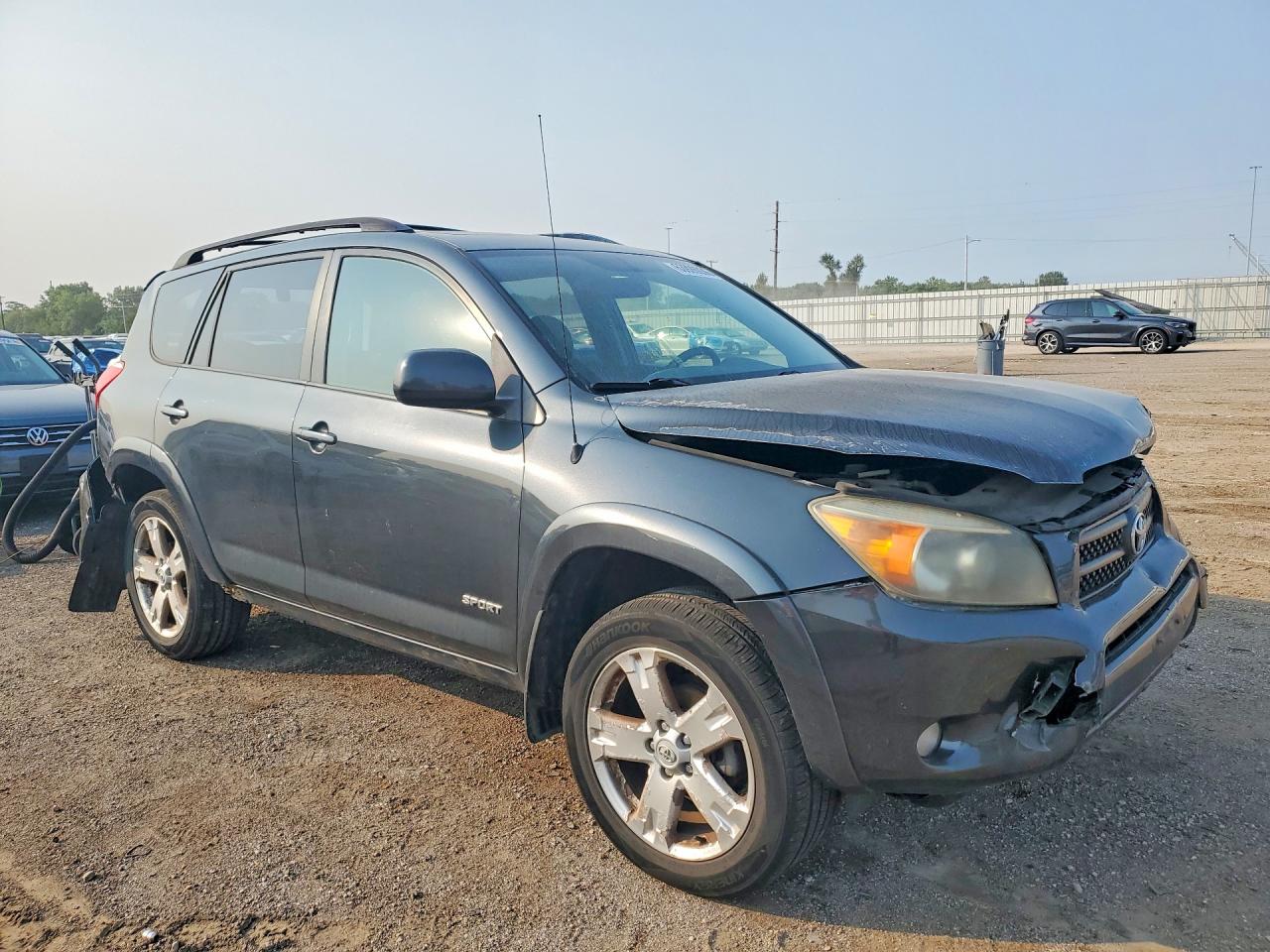 2007 Toyota Rav4 Sport Gray vin: JTMBD32V975104006