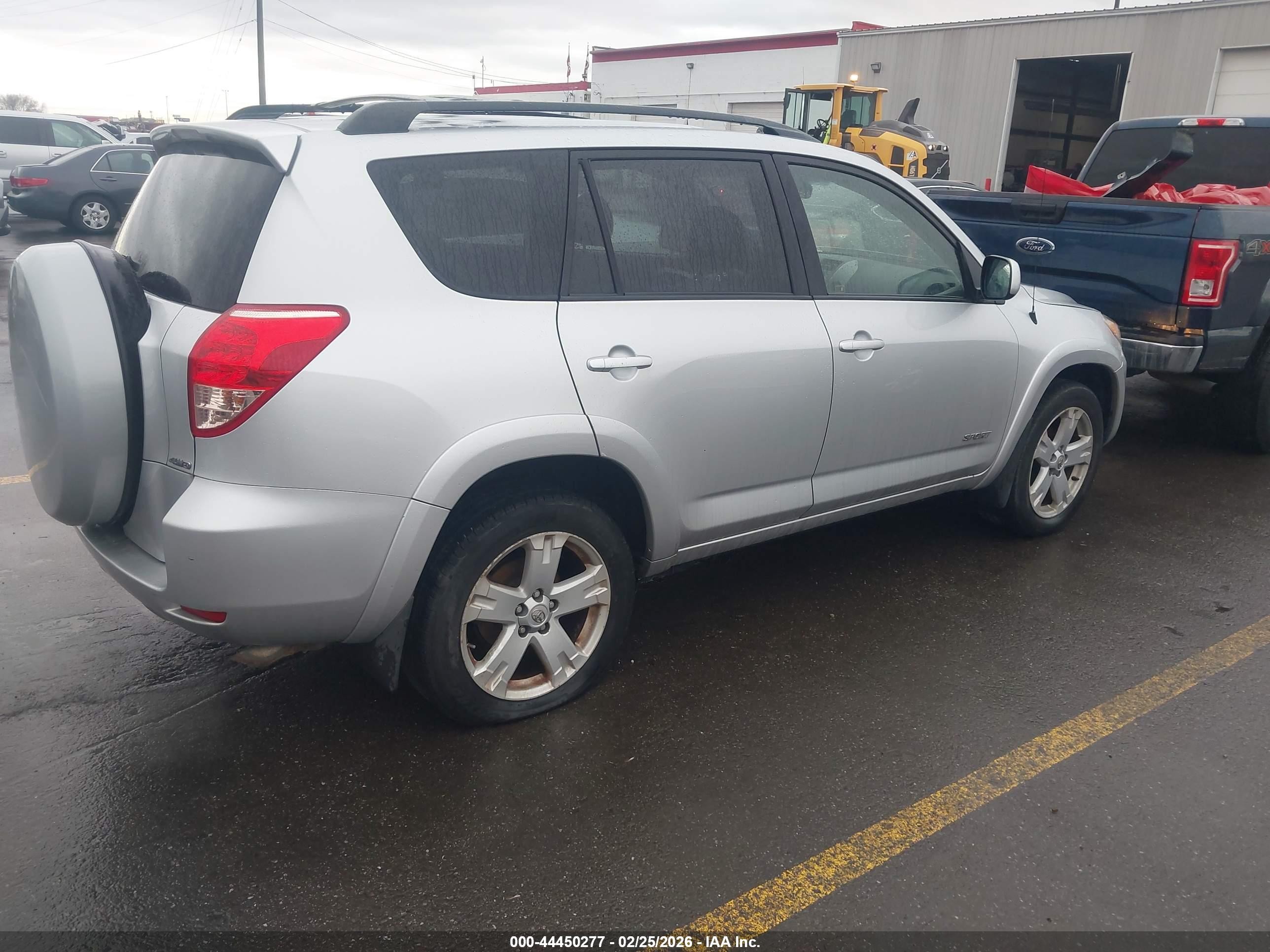 2006 Toyota Rav4 Sport Silver vin: JTMBD32VX65043196