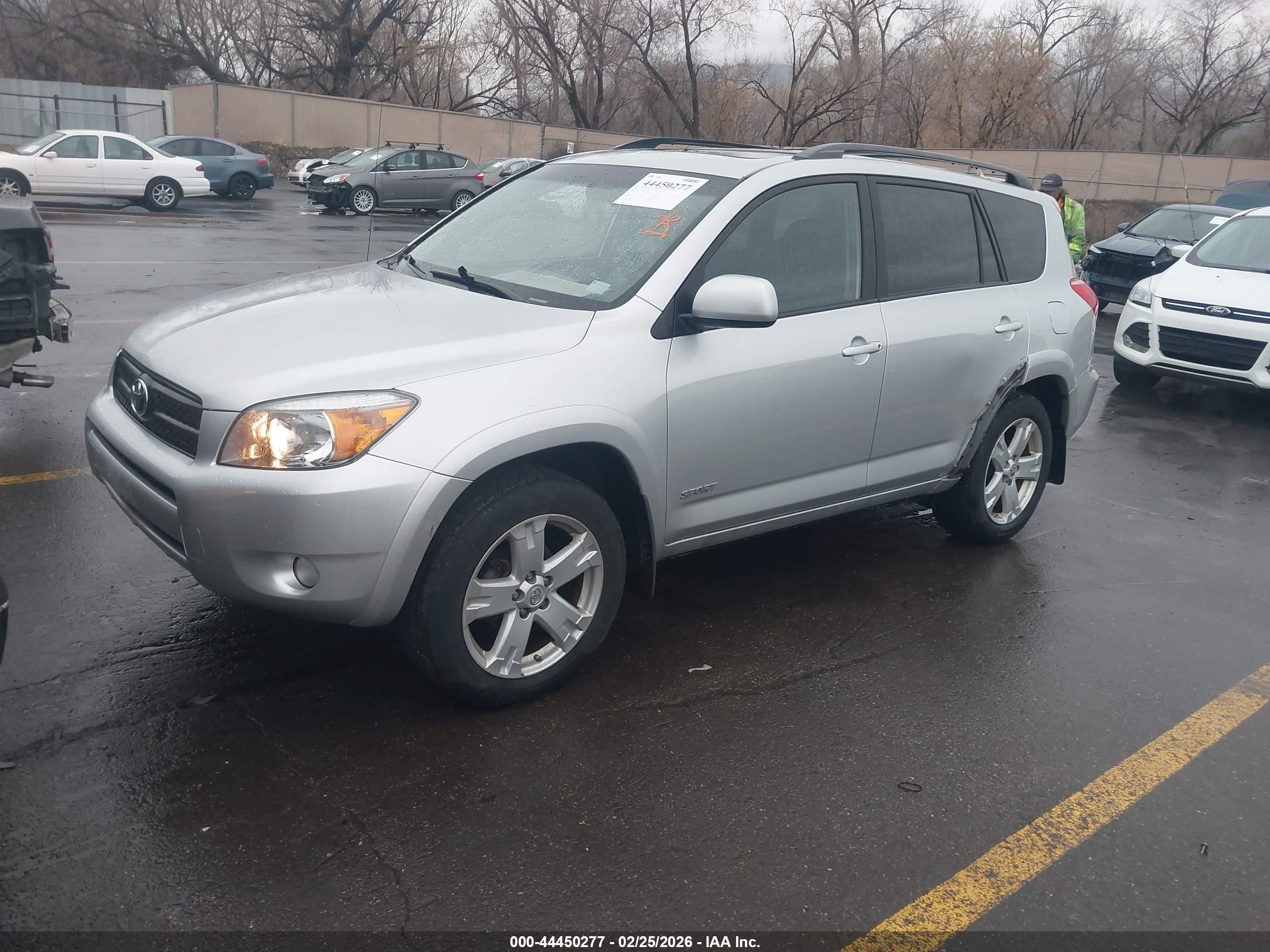 2006 Toyota Rav4 Sport Silver vin: JTMBD32VX65043196