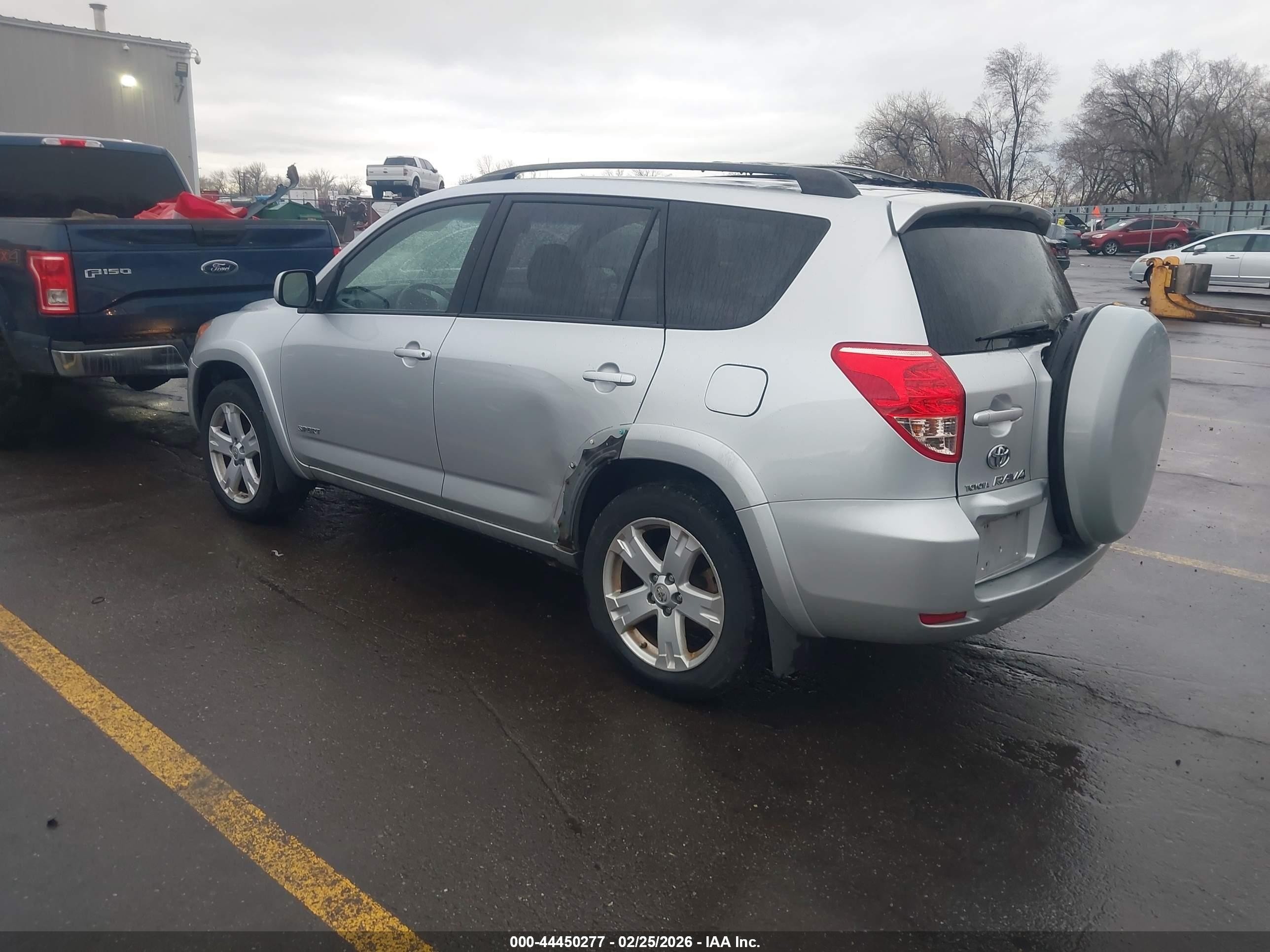 2006 Toyota Rav4 Sport Silver vin: JTMBD32VX65043196