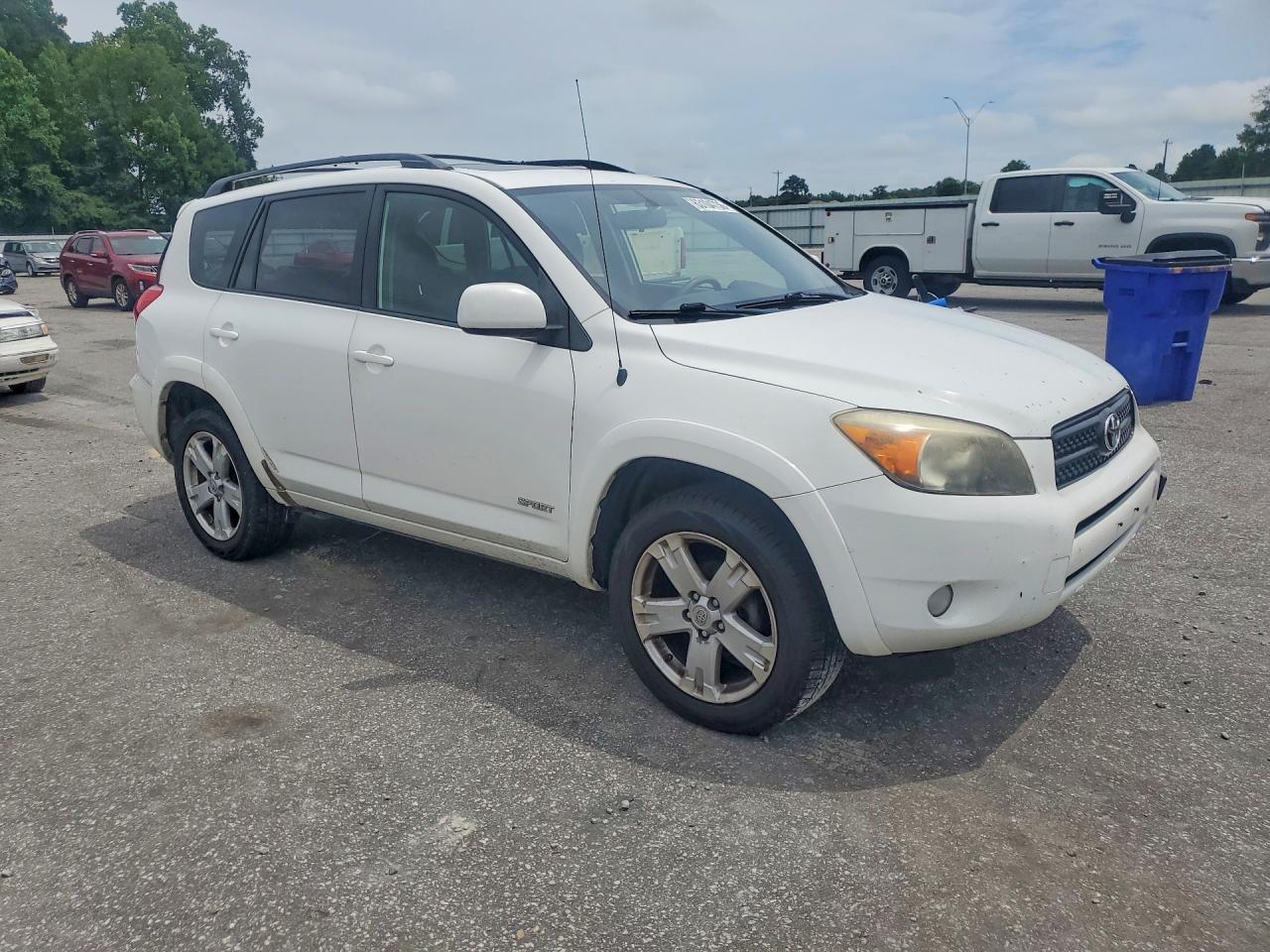 2008 Toyota Rav4 Sport White vin: JTMBD32VX85143320