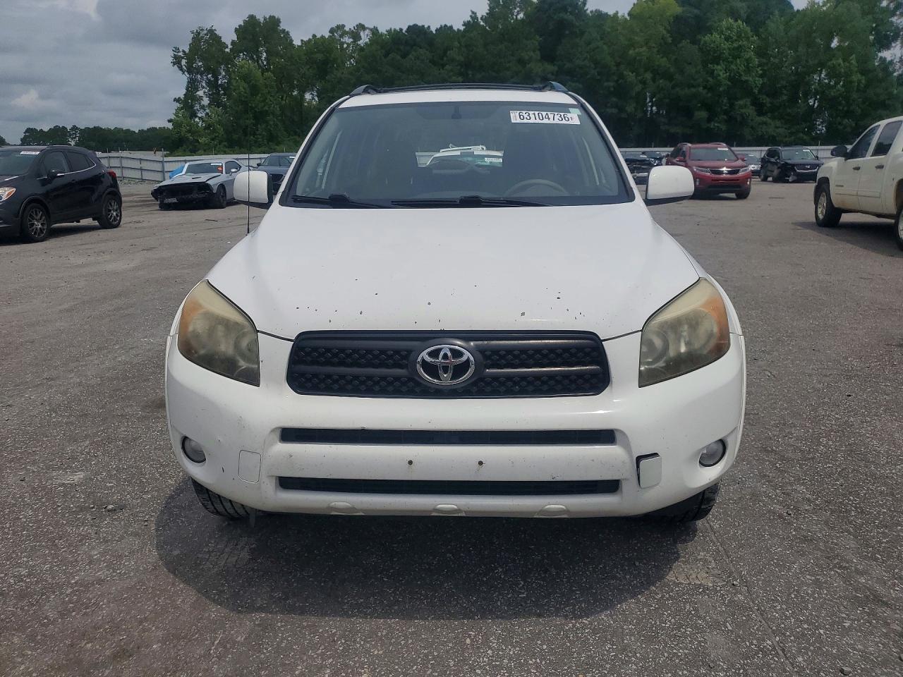 2008 Toyota Rav4 Sport White vin: JTMBD32VX85143320