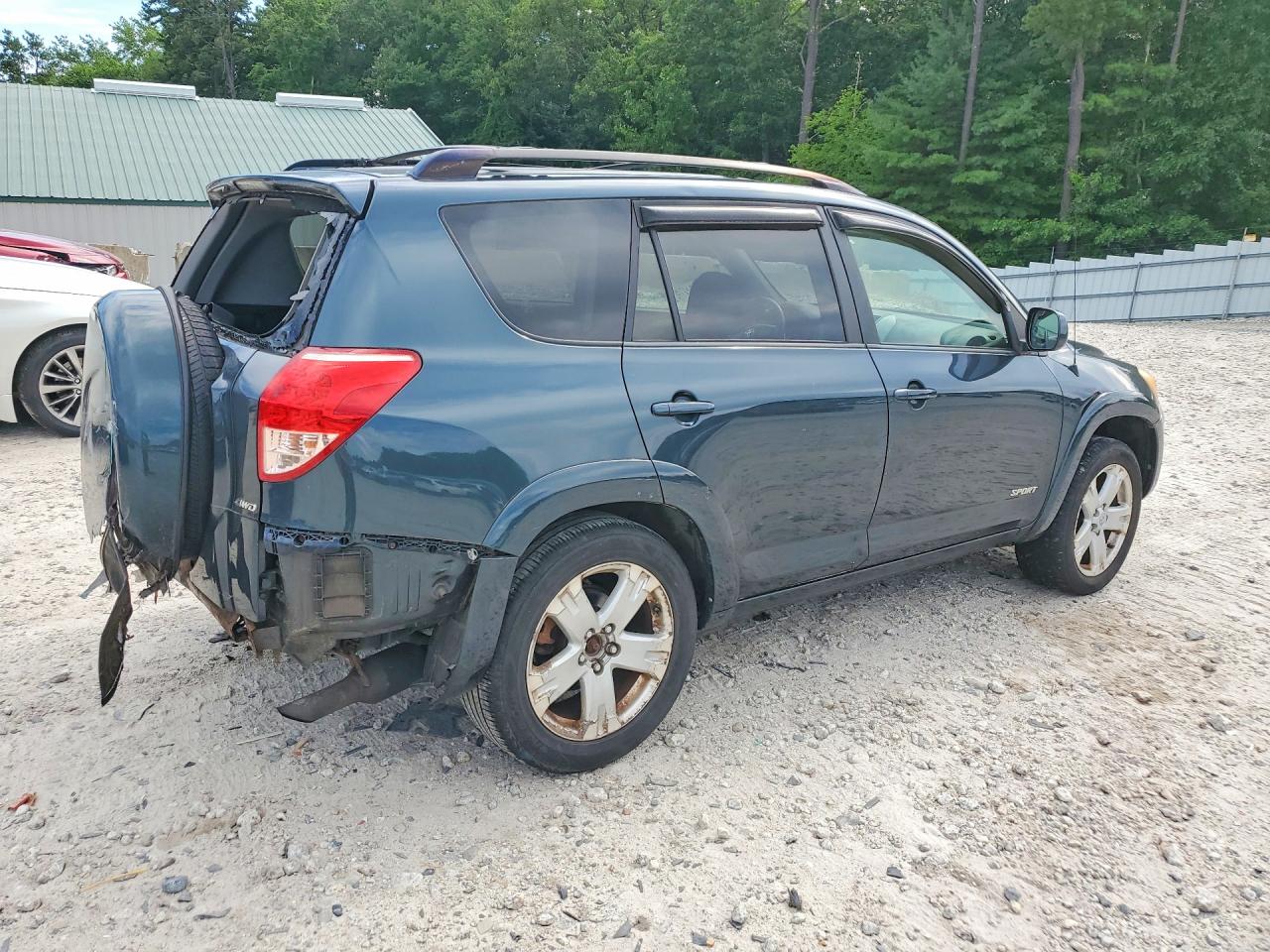 2008 Toyota Rav4 Sport Green vin: JTMBD32VX86074459