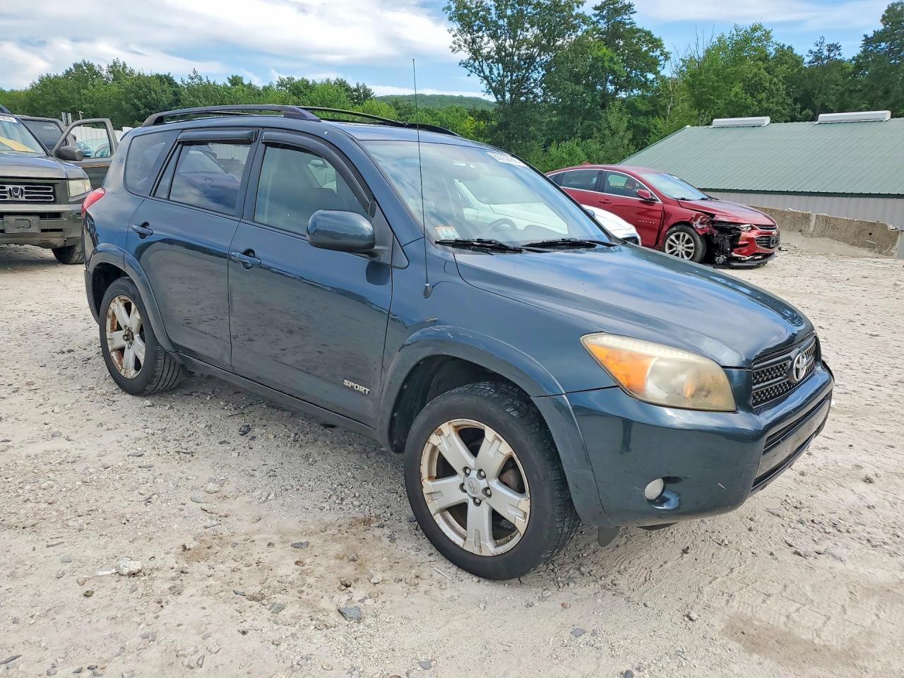 2008 Toyota Rav4 Sport Green vin: JTMBD32VX86074459