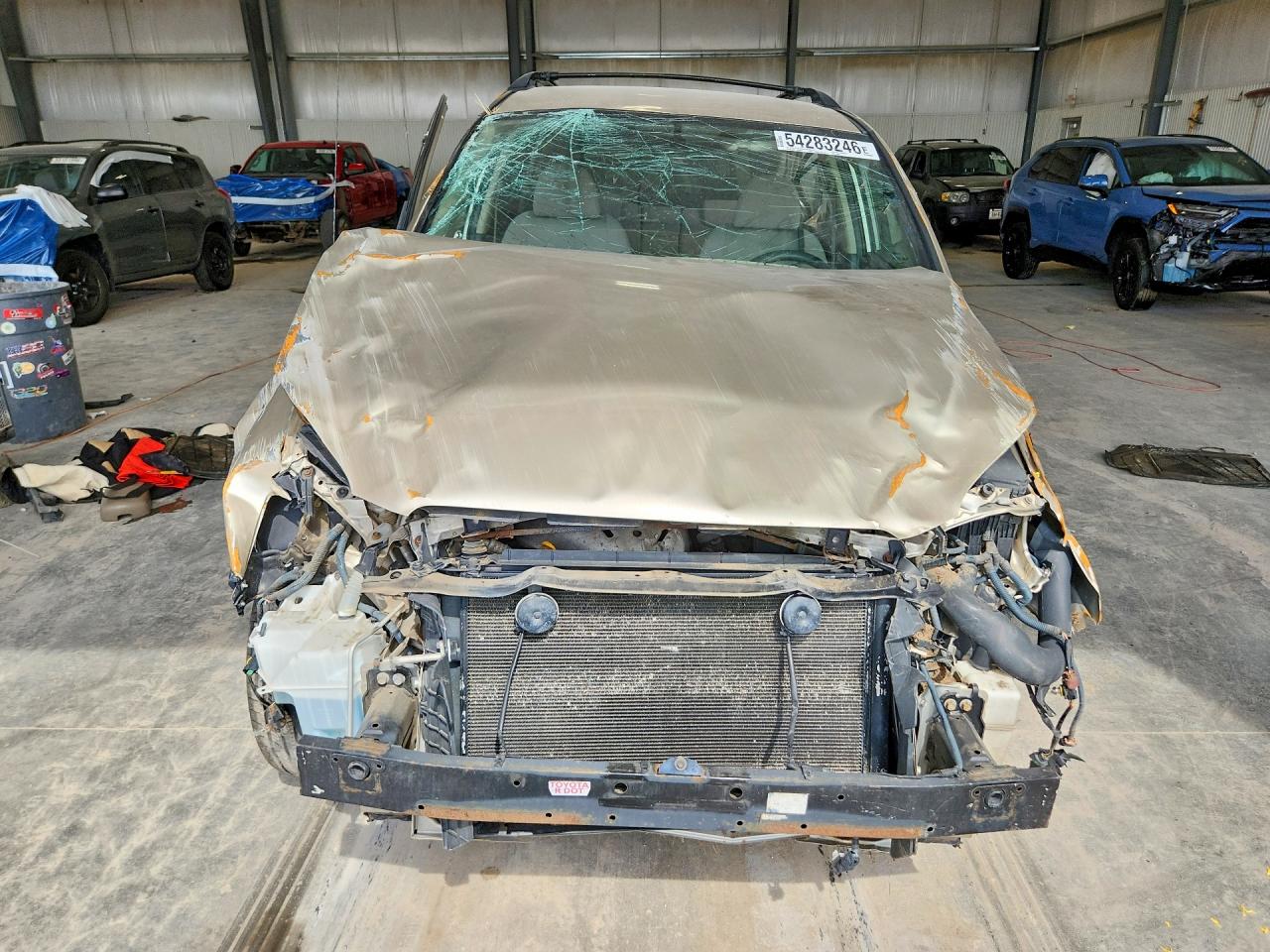2006 Toyota Rav4 Base Желто-коричневый vin: JTMBD33V065014899