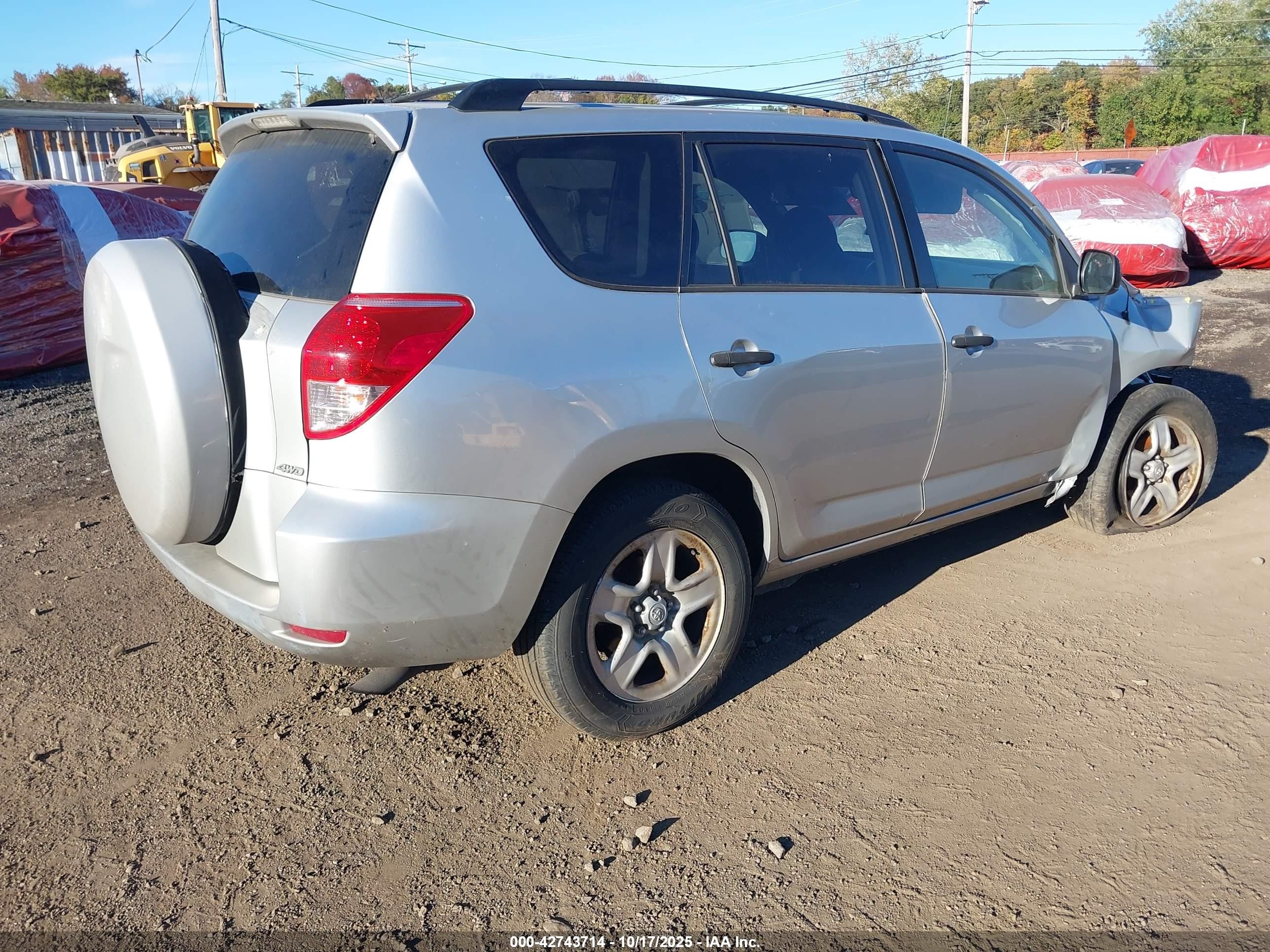 2006 Toyota Rav4   Silver vin: JTMBD33V065020363