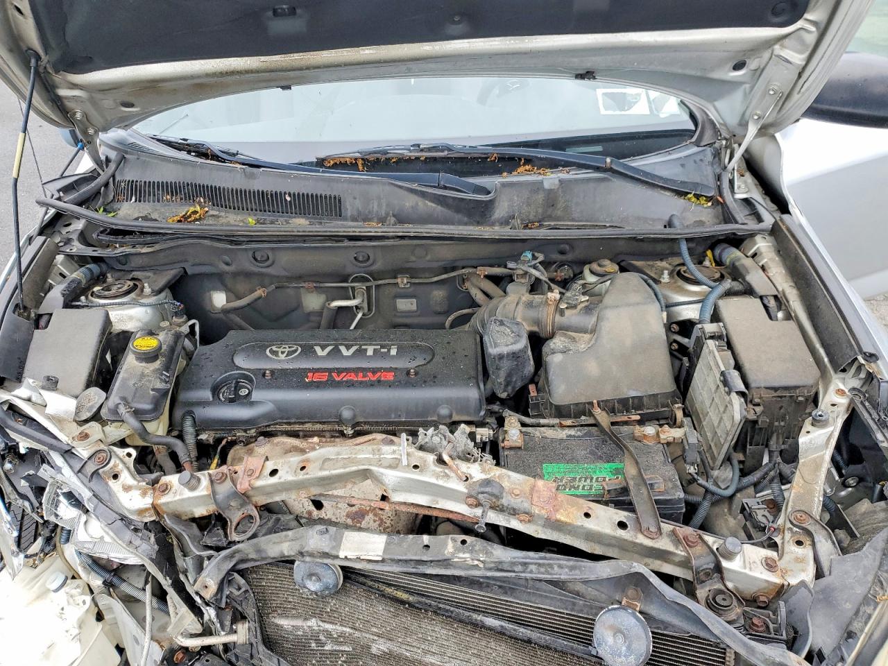 2006 Toyota Rav4 Base Silver vin: JTMBD33V065020637