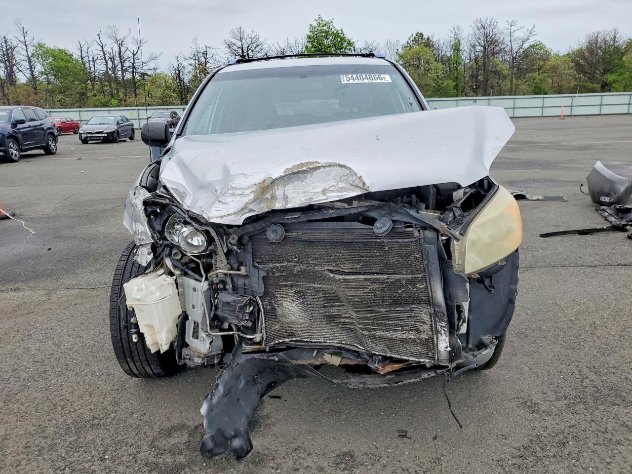 2006 Toyota Rav4 Base Silver vin: JTMBD33V065020637