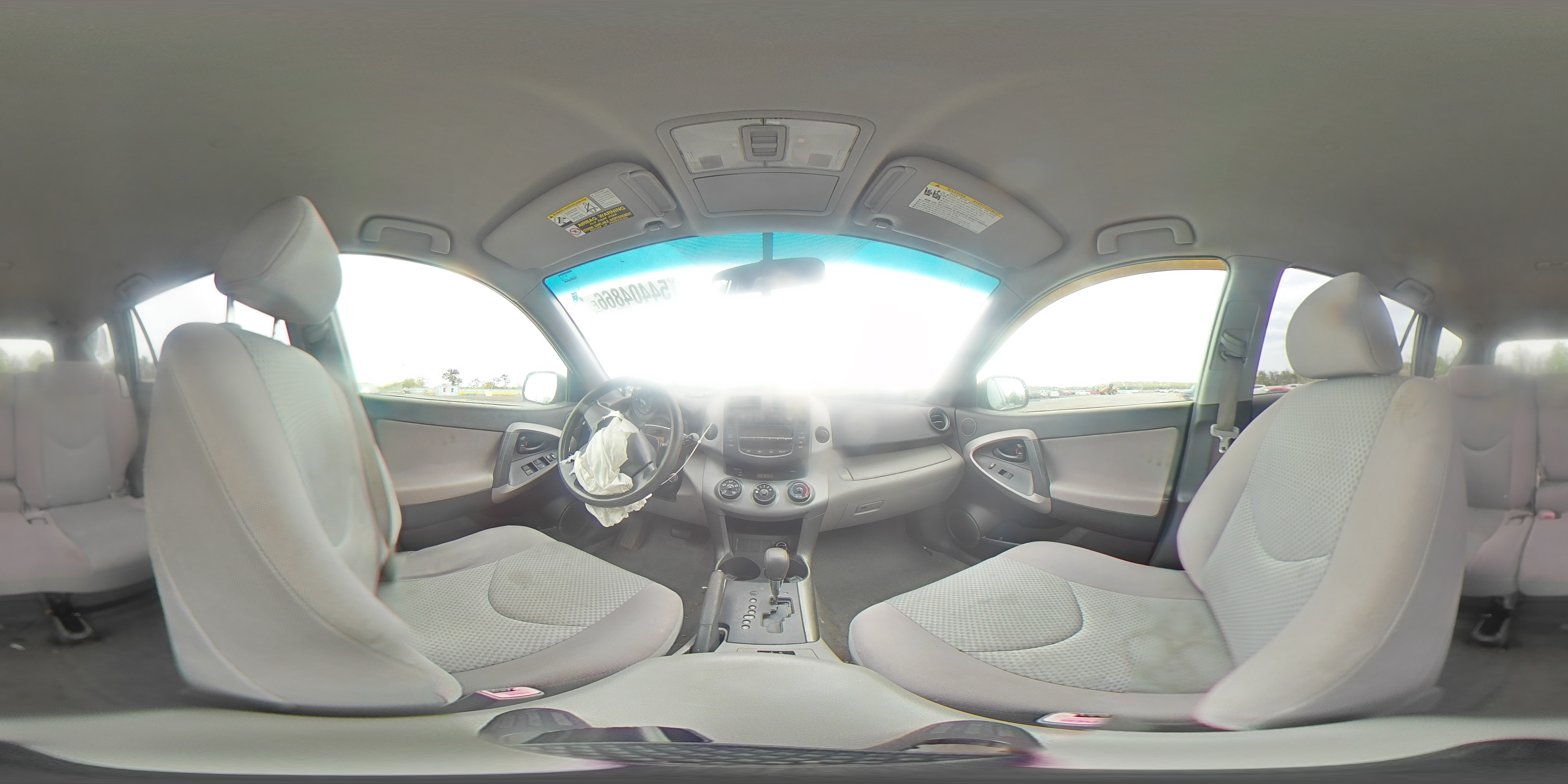 2006 Toyota Rav4 Base Silver vin: JTMBD33V065020637