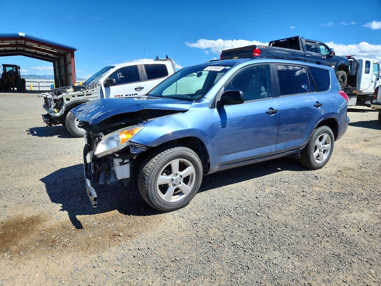 2006 Toyota Rav4 Base Blue vin: JTMBD33V066010328