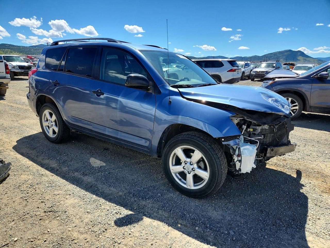 2006 Toyota Rav4 Base Blue vin: JTMBD33V066010328