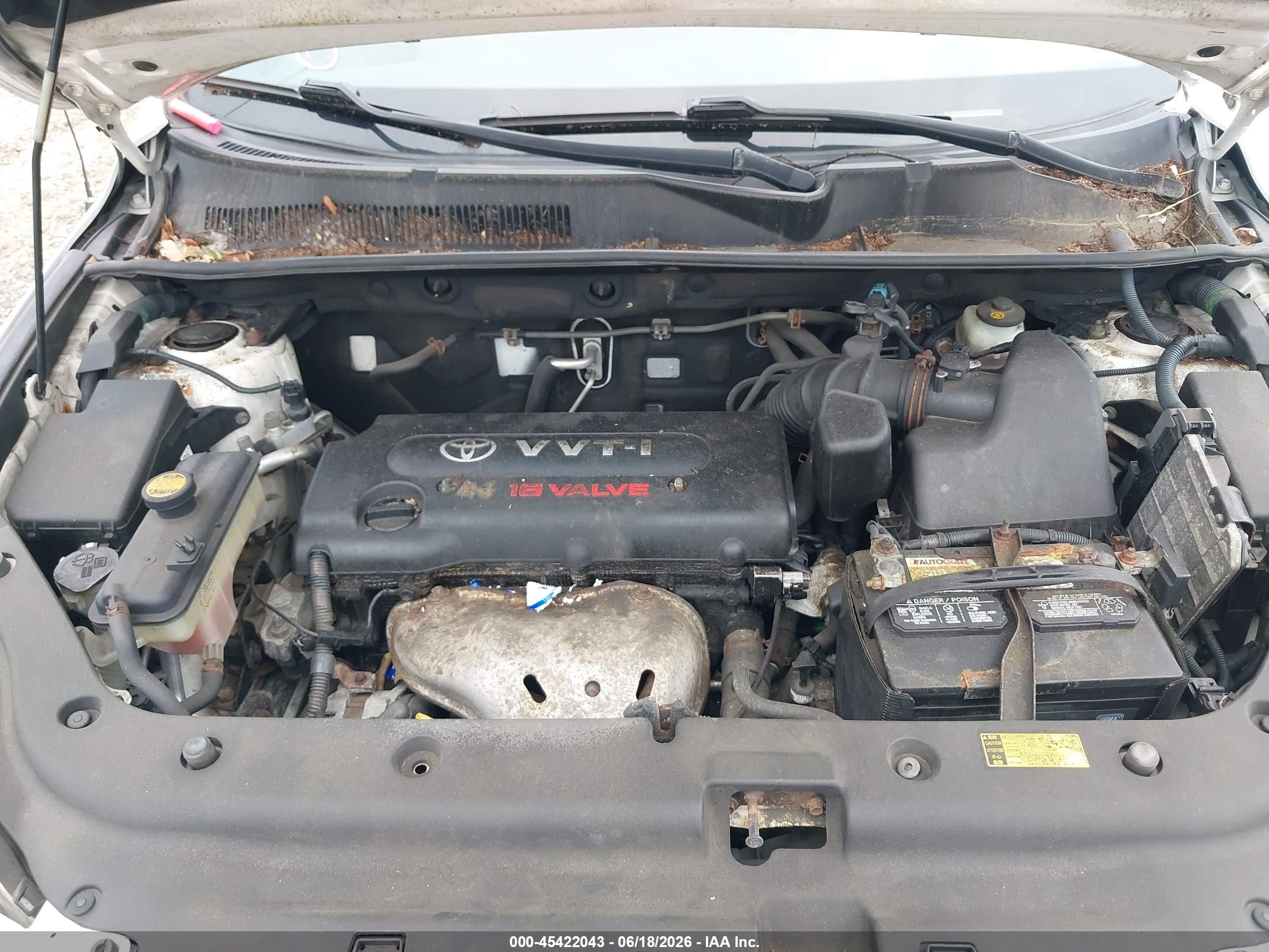 2007 Toyota Rav4   Белый vin: JTMBD33V075082332