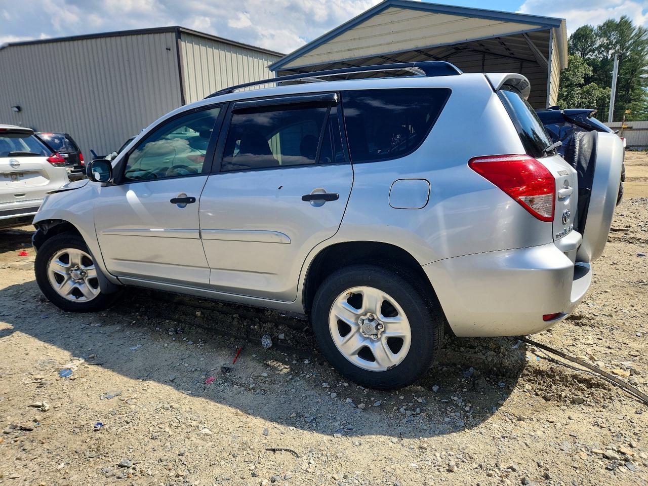 2007 Toyota Rav4 Base Silver vin: JTMBD33V075105009