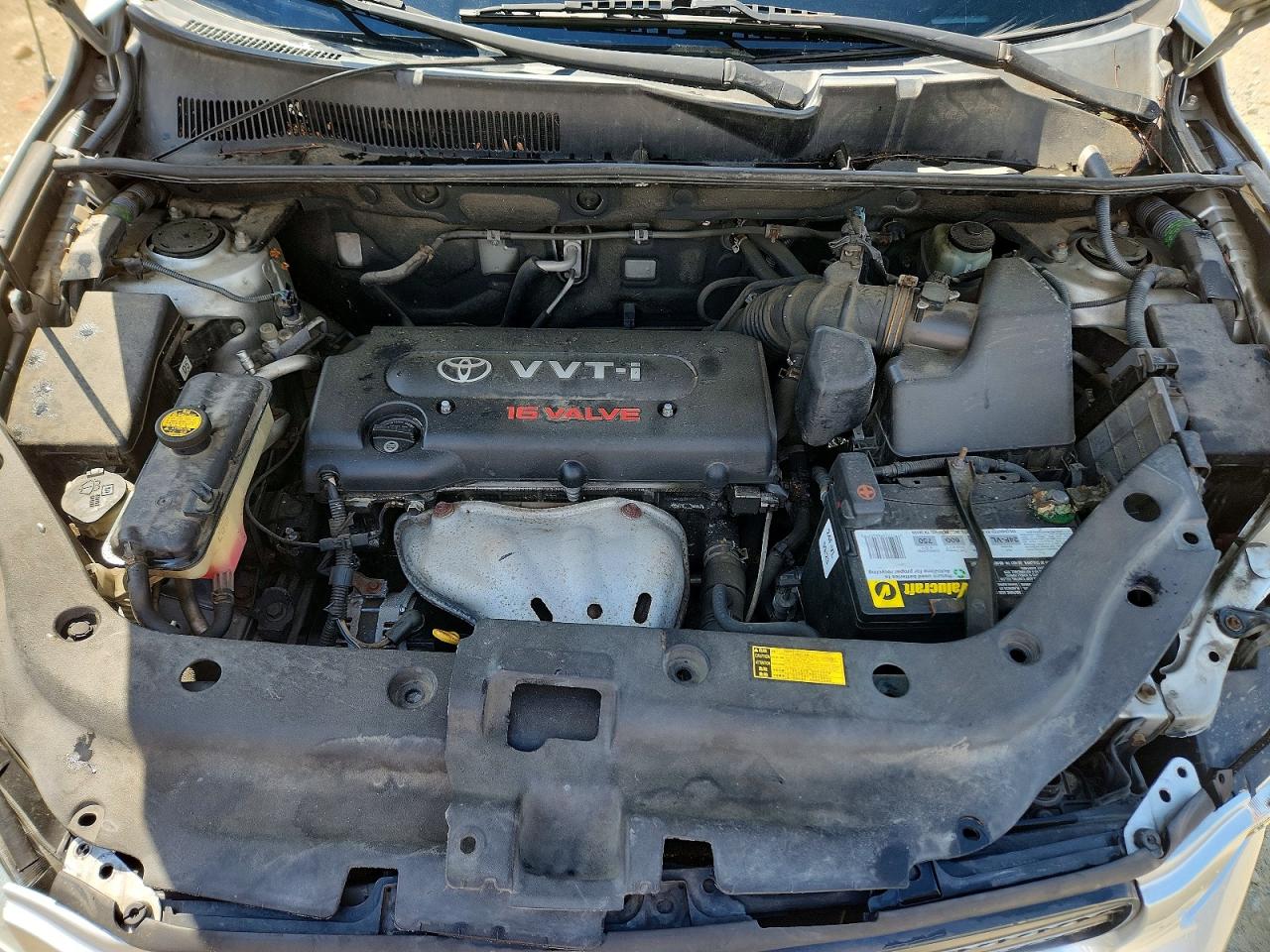 2007 Toyota Rav4 Base Silver vin: JTMBD33V075105009