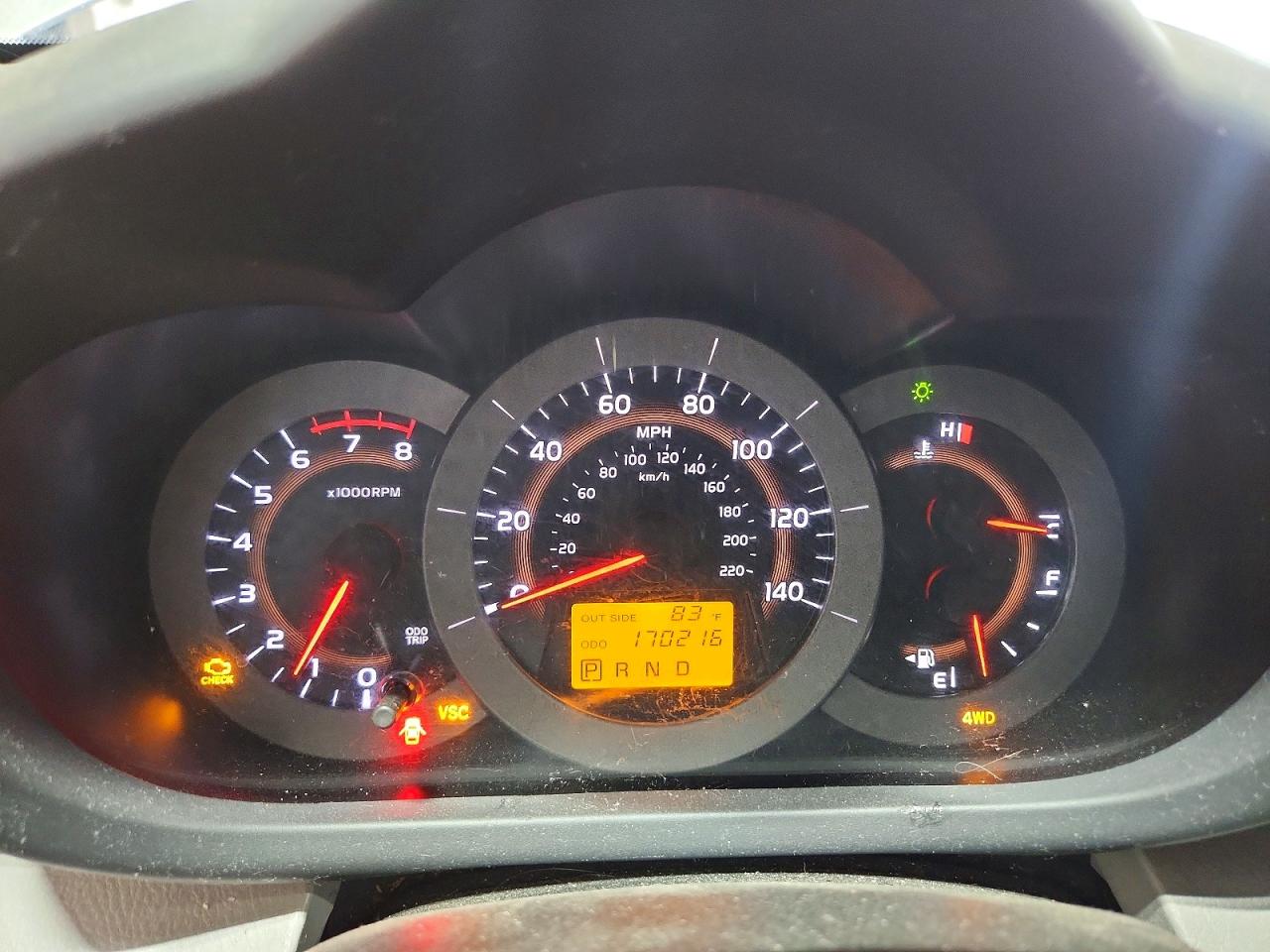 2007 Toyota Rav4 Base Silver vin: JTMBD33V076043458