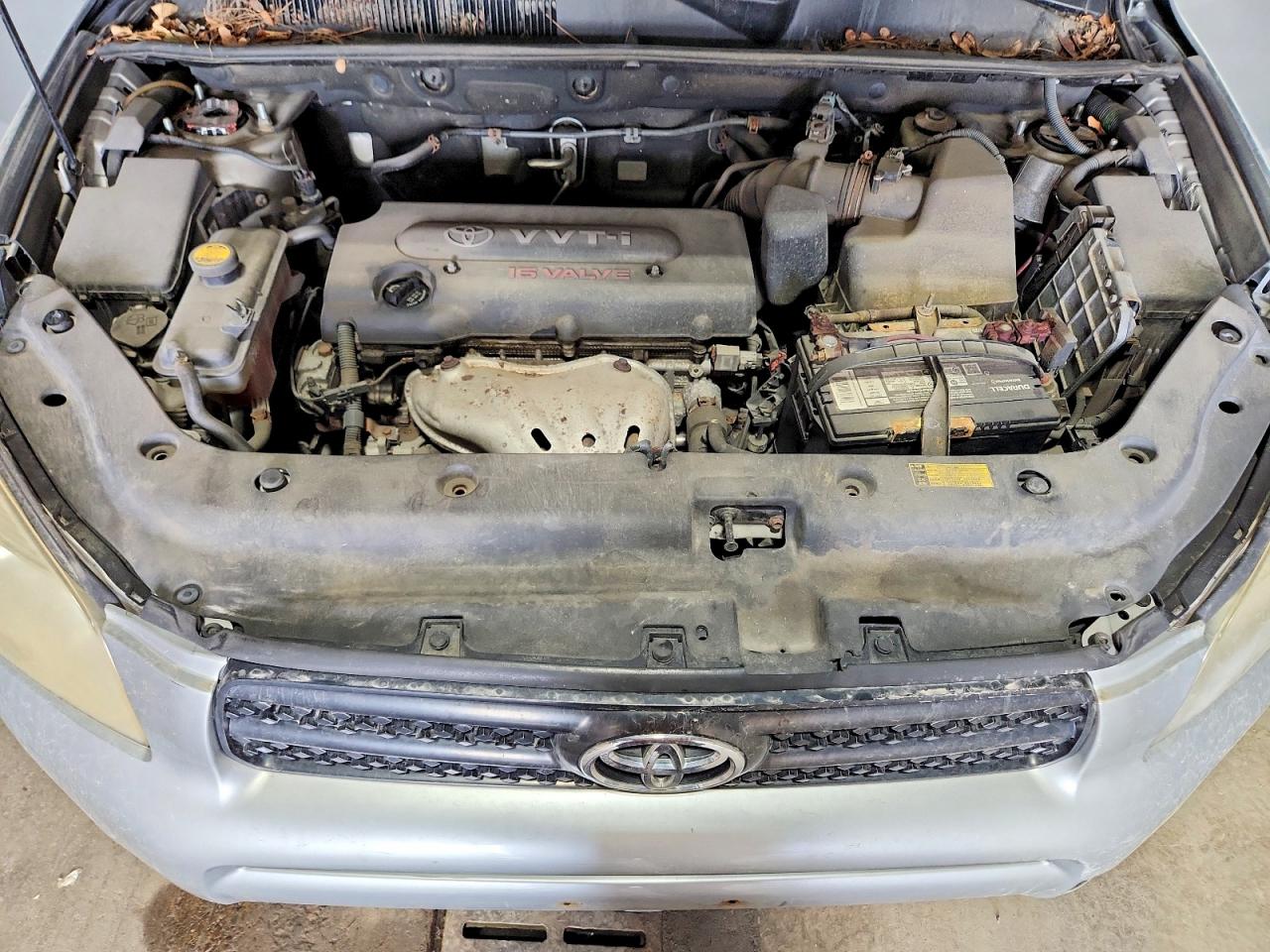 2007 Toyota Rav4 Base Silver vin: JTMBD33V076043458