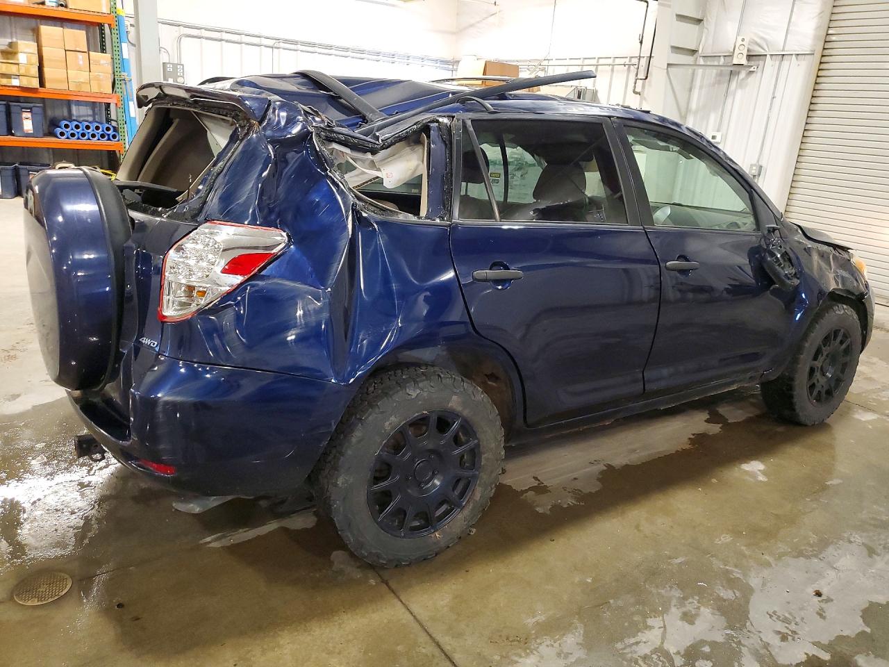 2007 Toyota Rav4 Base Синий vin: JTMBD33V076049390