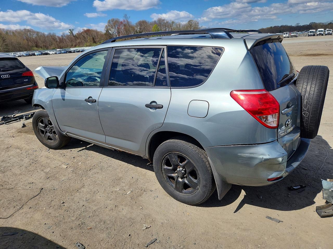 2008 Toyota Rav4 Base Бирюзовый vin: JTMBD33V085136276