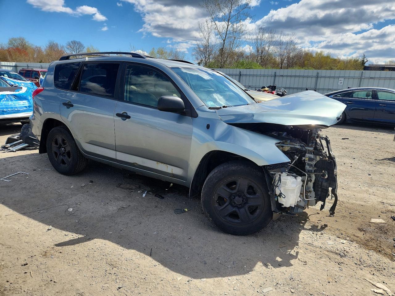 2008 Toyota Rav4 Base Бирюзовый vin: JTMBD33V085136276