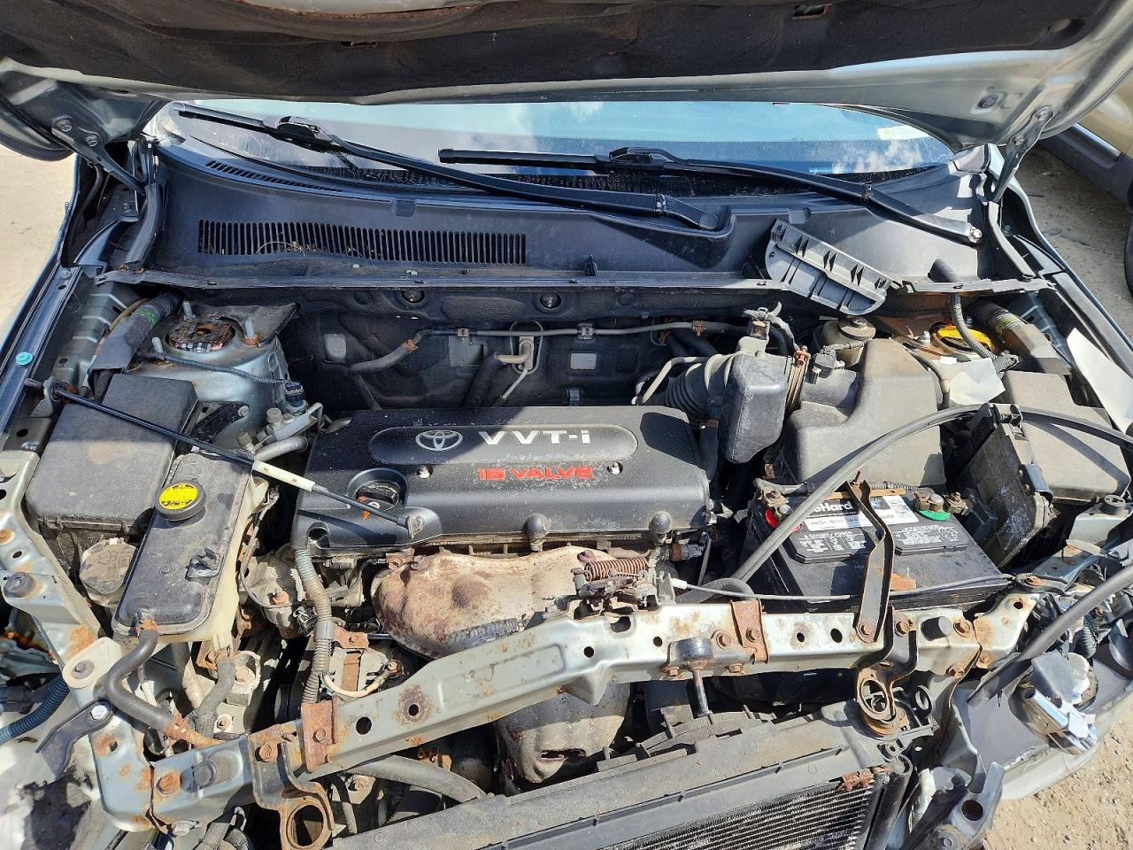2008 Toyota Rav4 Base Бирюзовый vin: JTMBD33V085136276