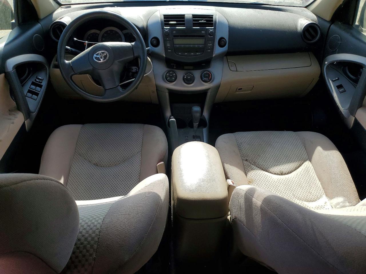 2008 Toyota Rav4 Base Red vin: JTMBD33V085143311