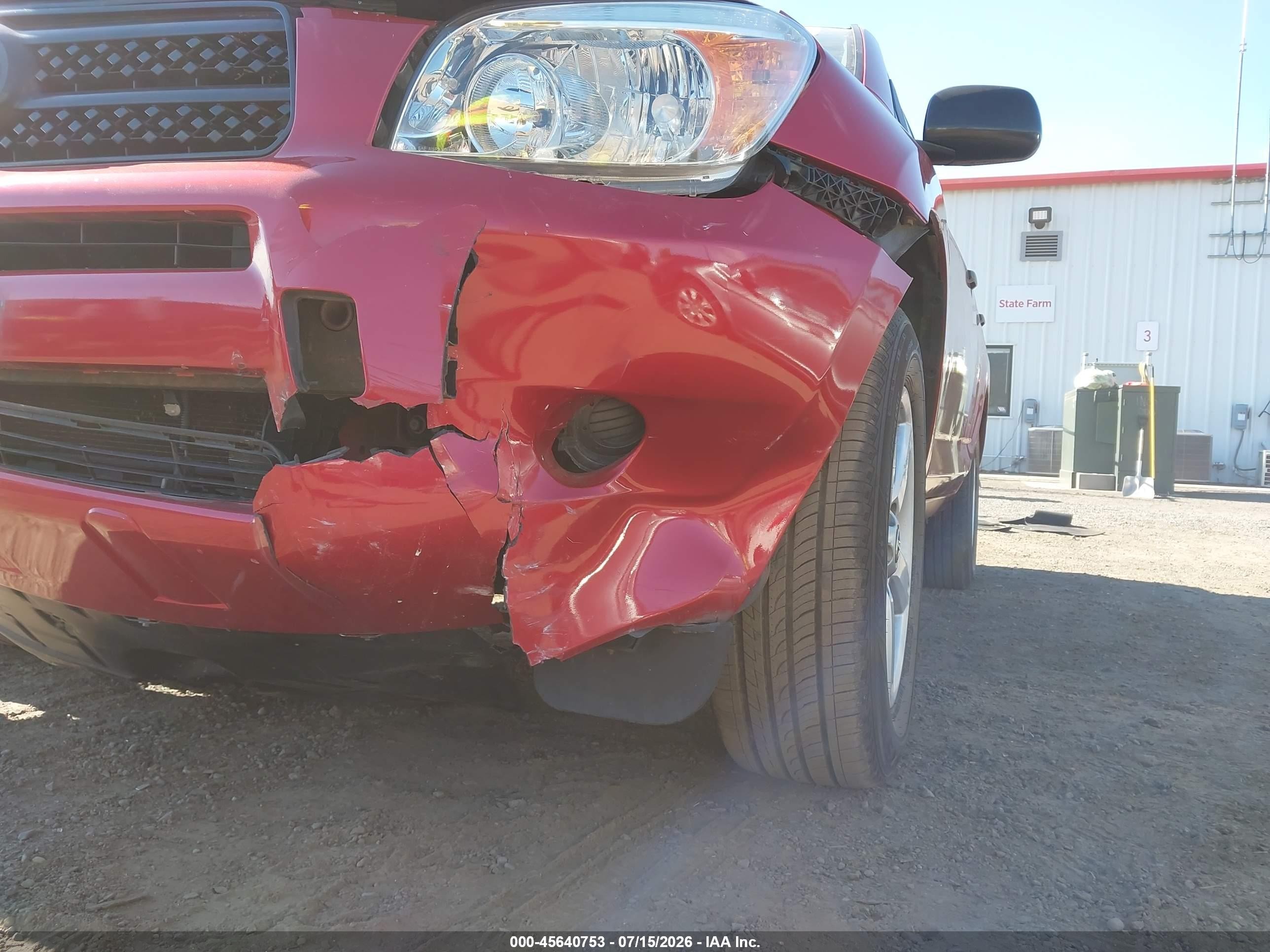 2008 Toyota Rav4   Темно-бордовый vin: JTMBD33V085188135