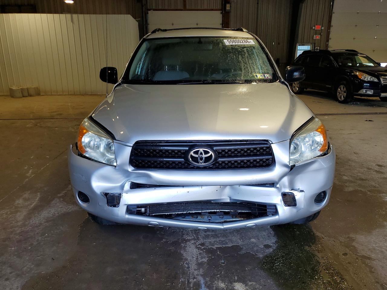 2008 Toyota Rav4 Base Silver vin: JTMBD33V085199281