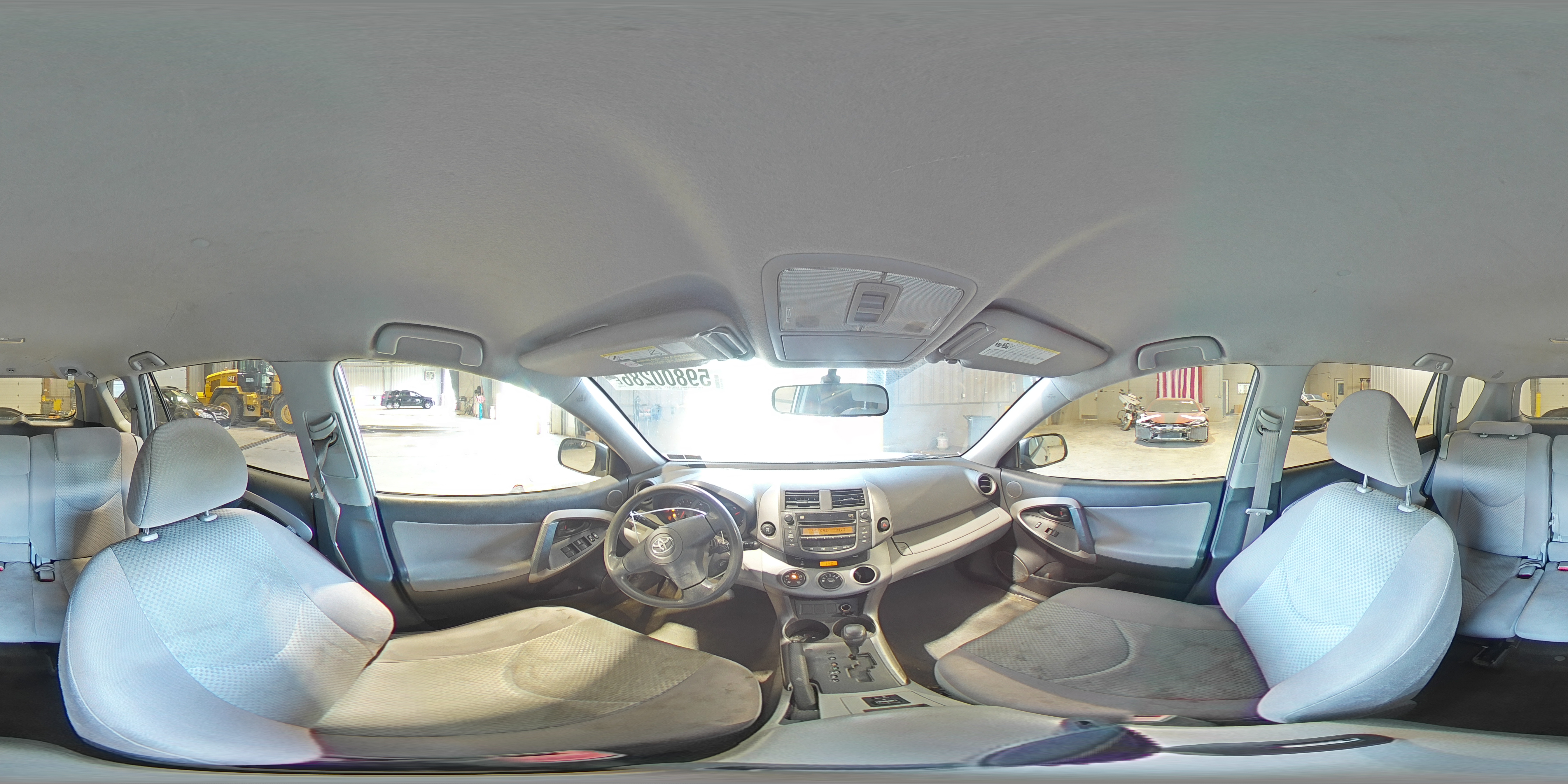2008 Toyota Rav4 Base Silver vin: JTMBD33V085199281
