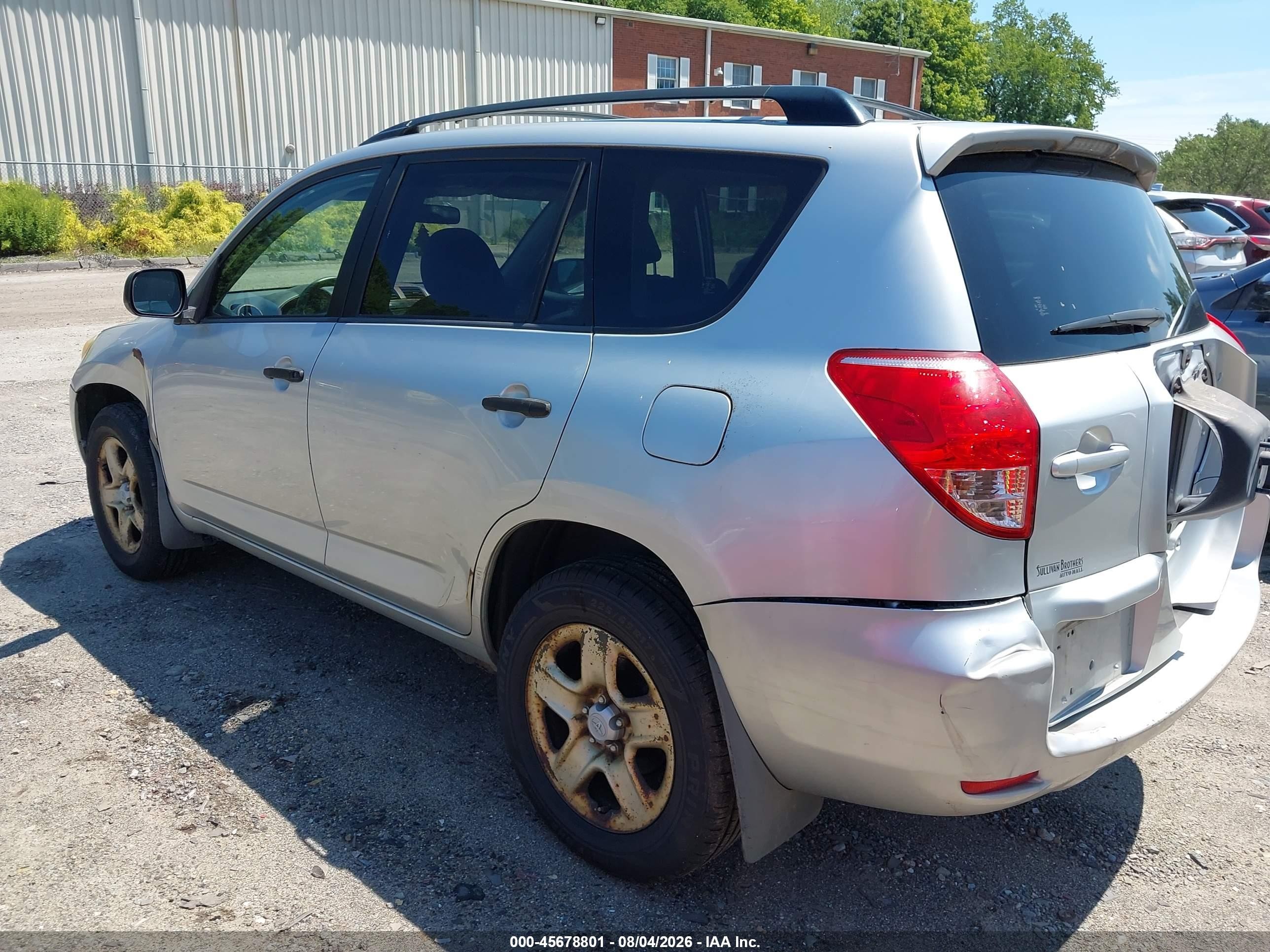 2008 Toyota Rav4   Gray vin: JTMBD33V085210554