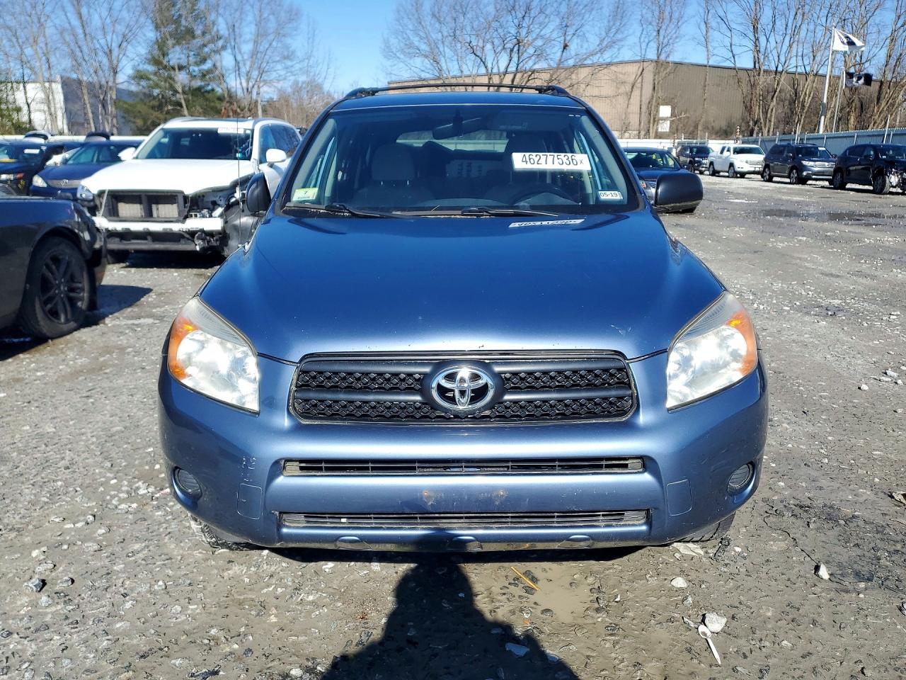 2008 Toyota Rav4 Base Blue vin: JTMBD33V086058463