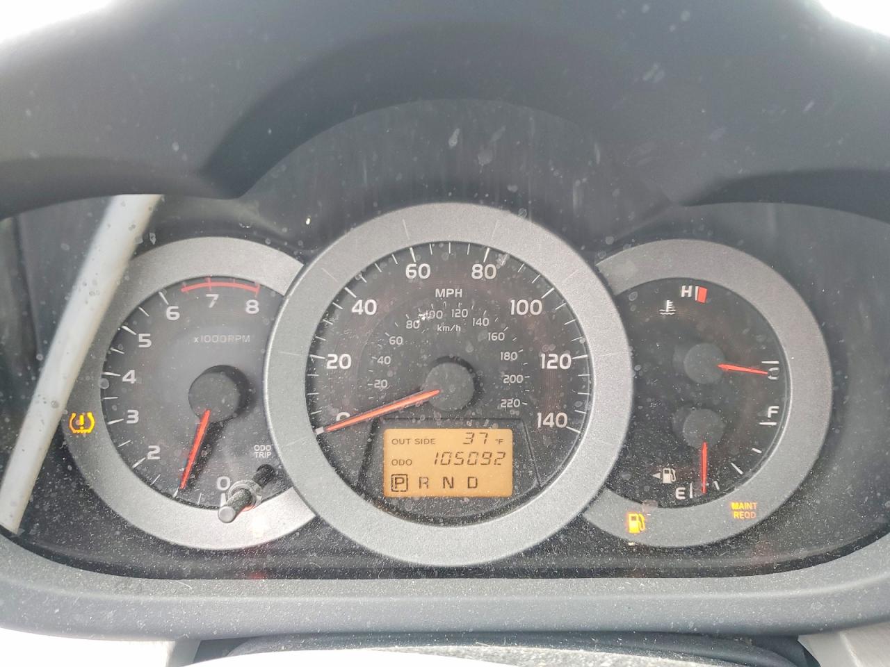 2008 Toyota Rav4 Base Blue vin: JTMBD33V086058463
